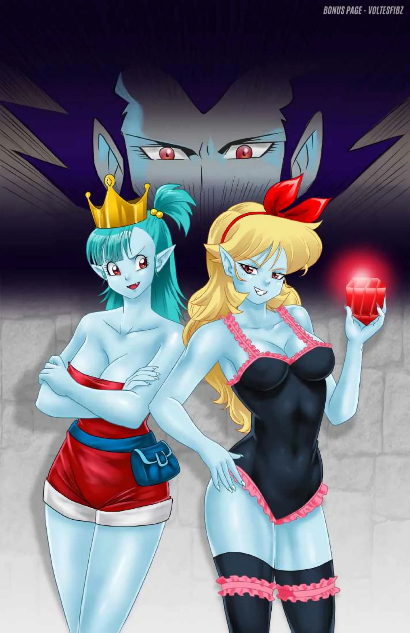 Bulma a rainha dos Vampiros 2 – Bulma Hentai – Quadrinho em Português PT-BR