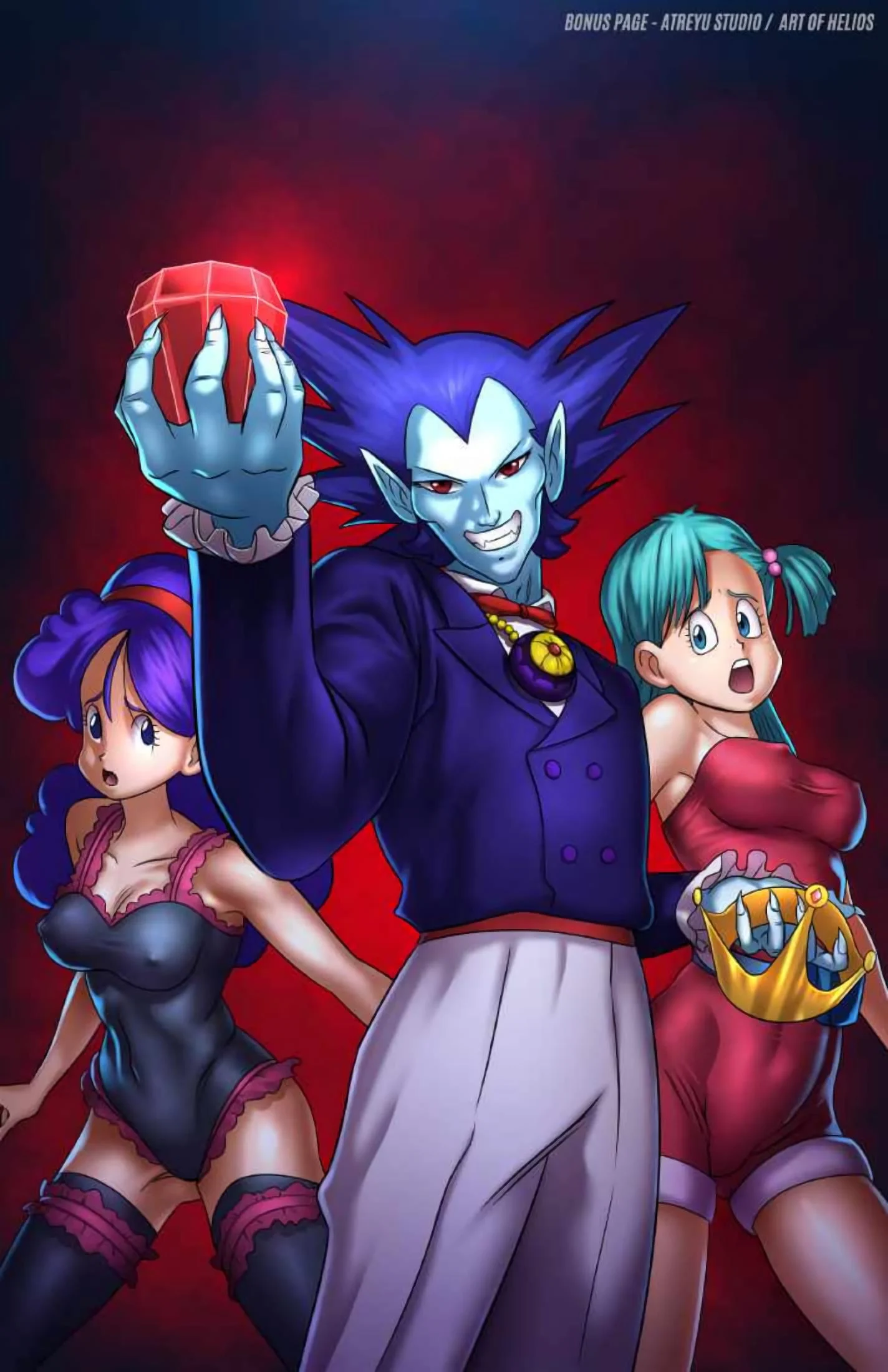 Bulma a rainha dos Vampiros 2 – Bulma Hentai – Quadrinho em Português PT-BR Bulma a rainha dos Vampiros 2 – Bulma Hentai – Quadrinho em Português PT-BR