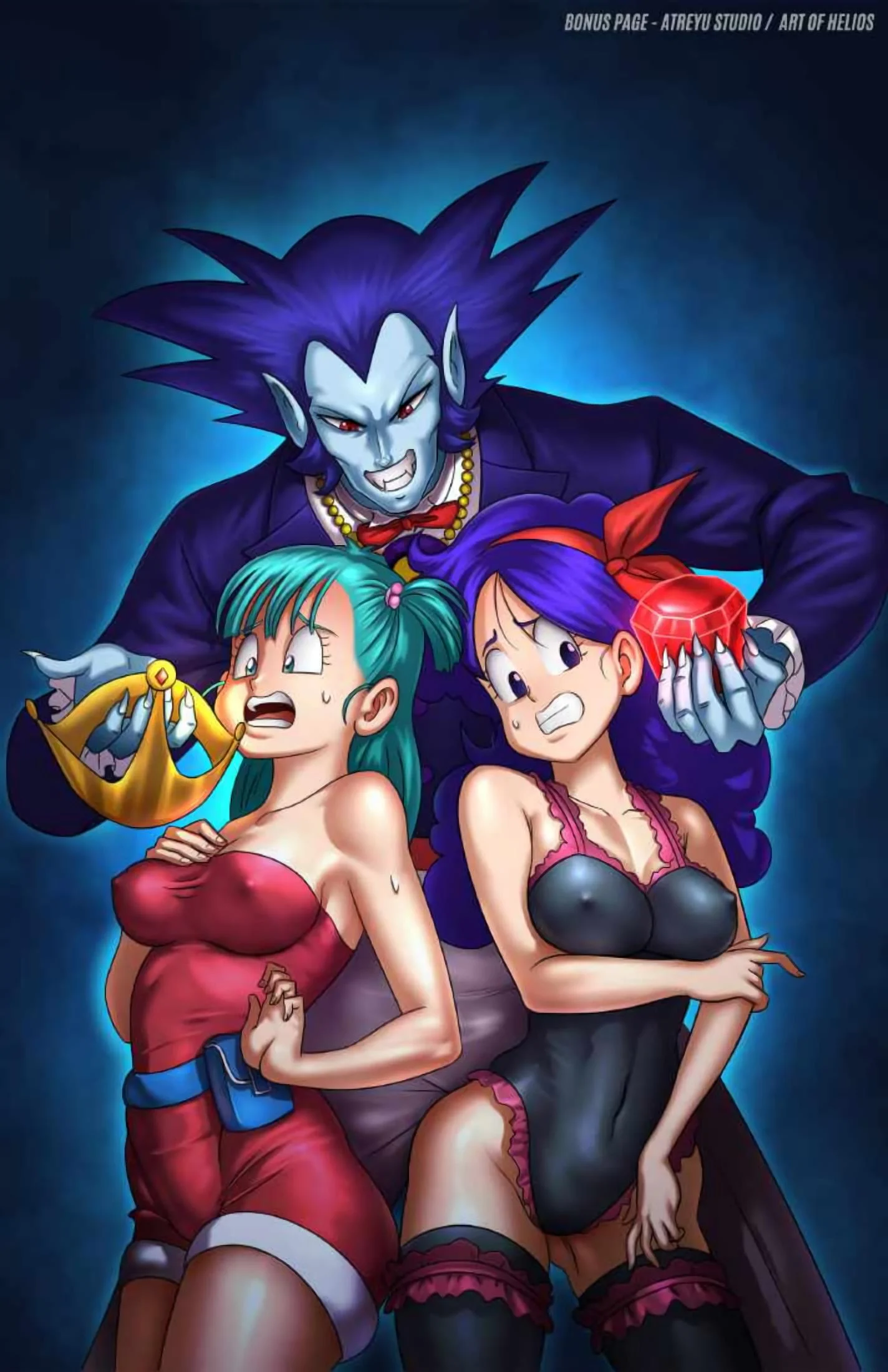 Bulma a rainha dos Vampiros 2 – Bulma Hentai – Quadrinho em Português PT-BR Bulma a rainha dos Vampiros 2 – Bulma Hentai – Quadrinho em Português PT-BR