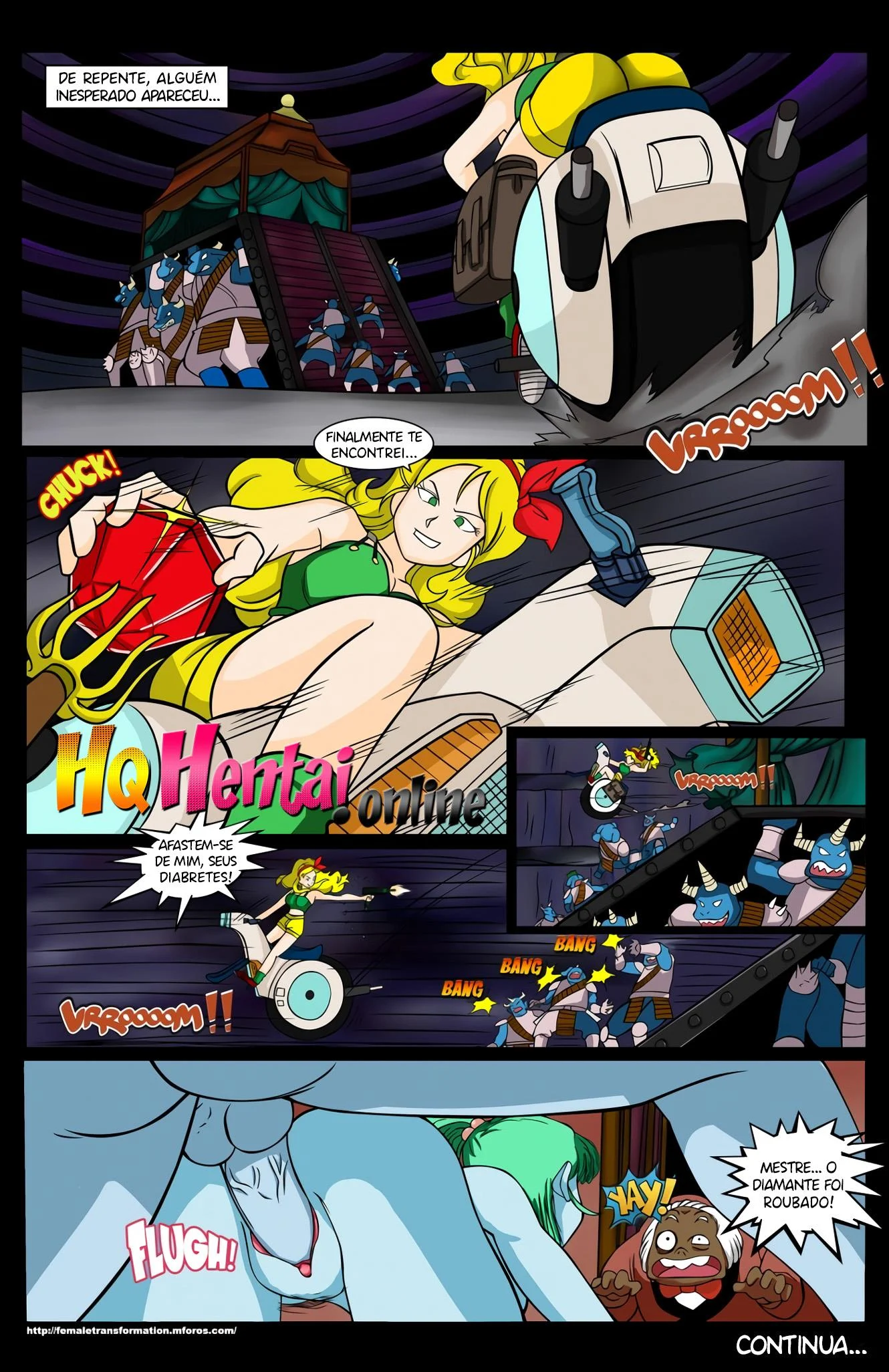 Bulma a rainha dos Vampiros &ndash; Peit&otilde;es &ndash; Sem Censura