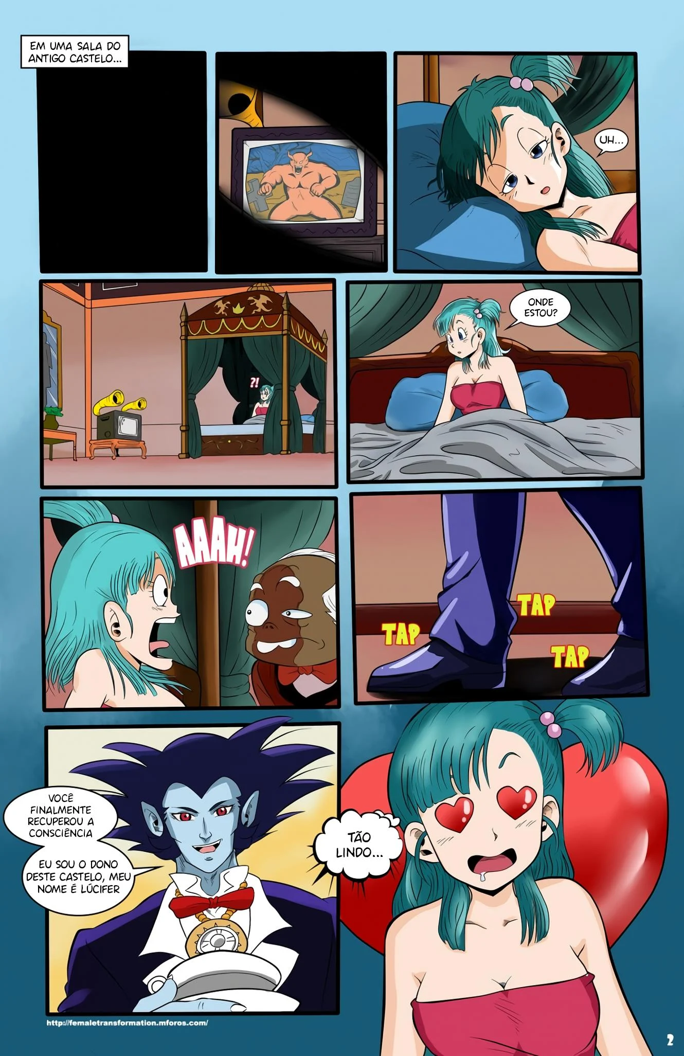 Bulma a rainha dos Vampiros &ndash; Peit&otilde;es &ndash; Sem Censura