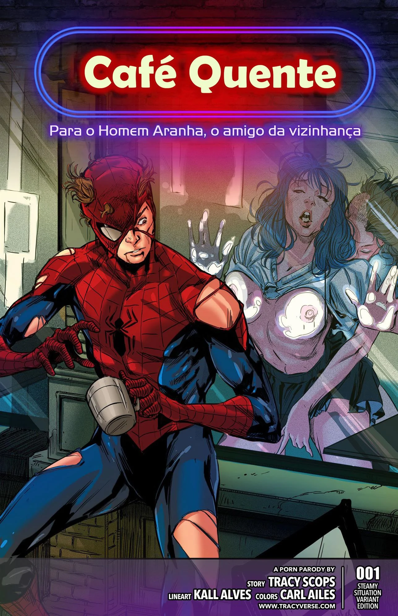 Caf&eacute; Quente para o Homem Aranha &ndash; Super Her&oacute;is &ndash; Sem Censura