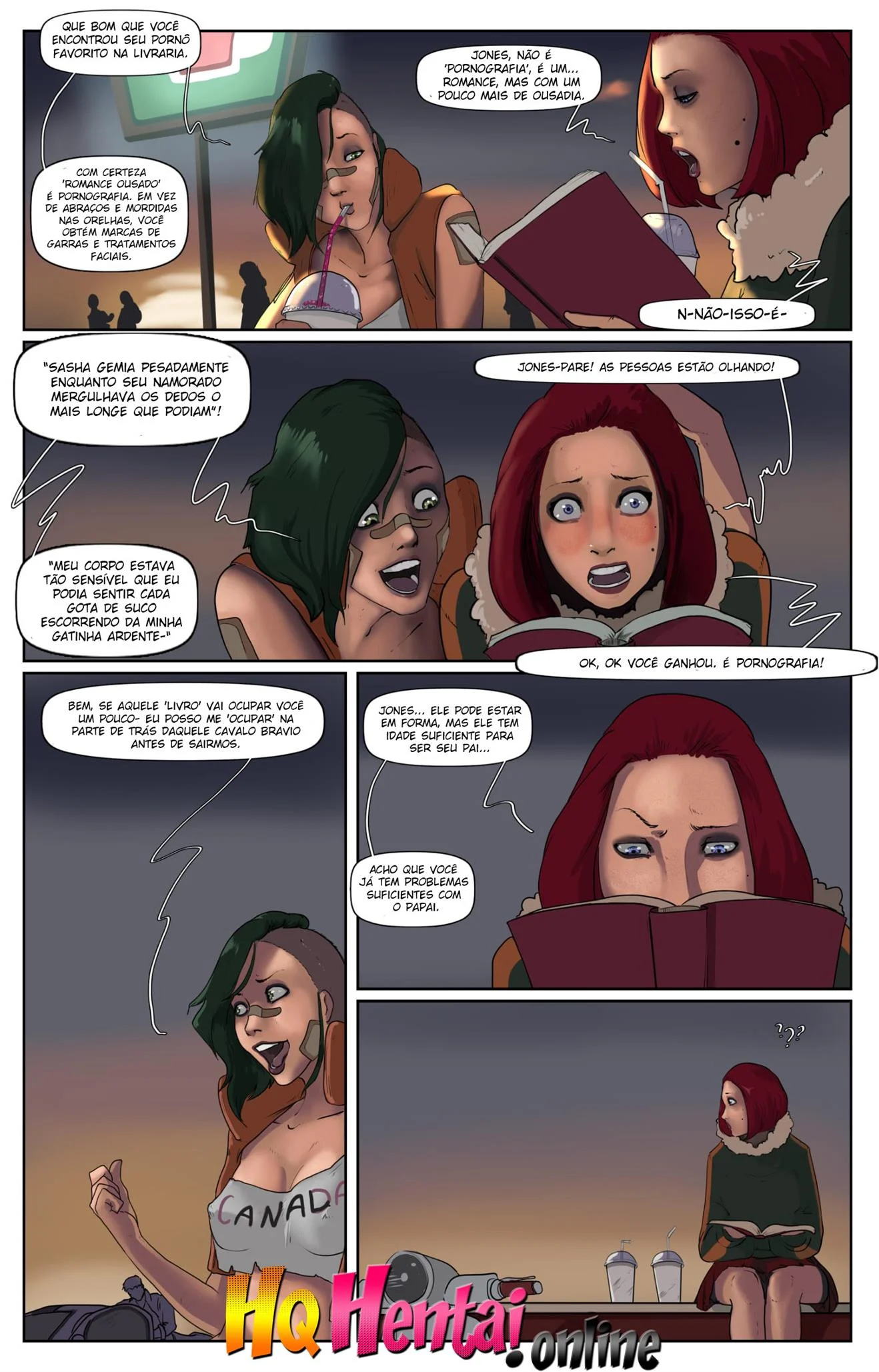 Canada Jones 2 &ndash; HQ De Sexo &ndash; Ler Quadrinho Completos