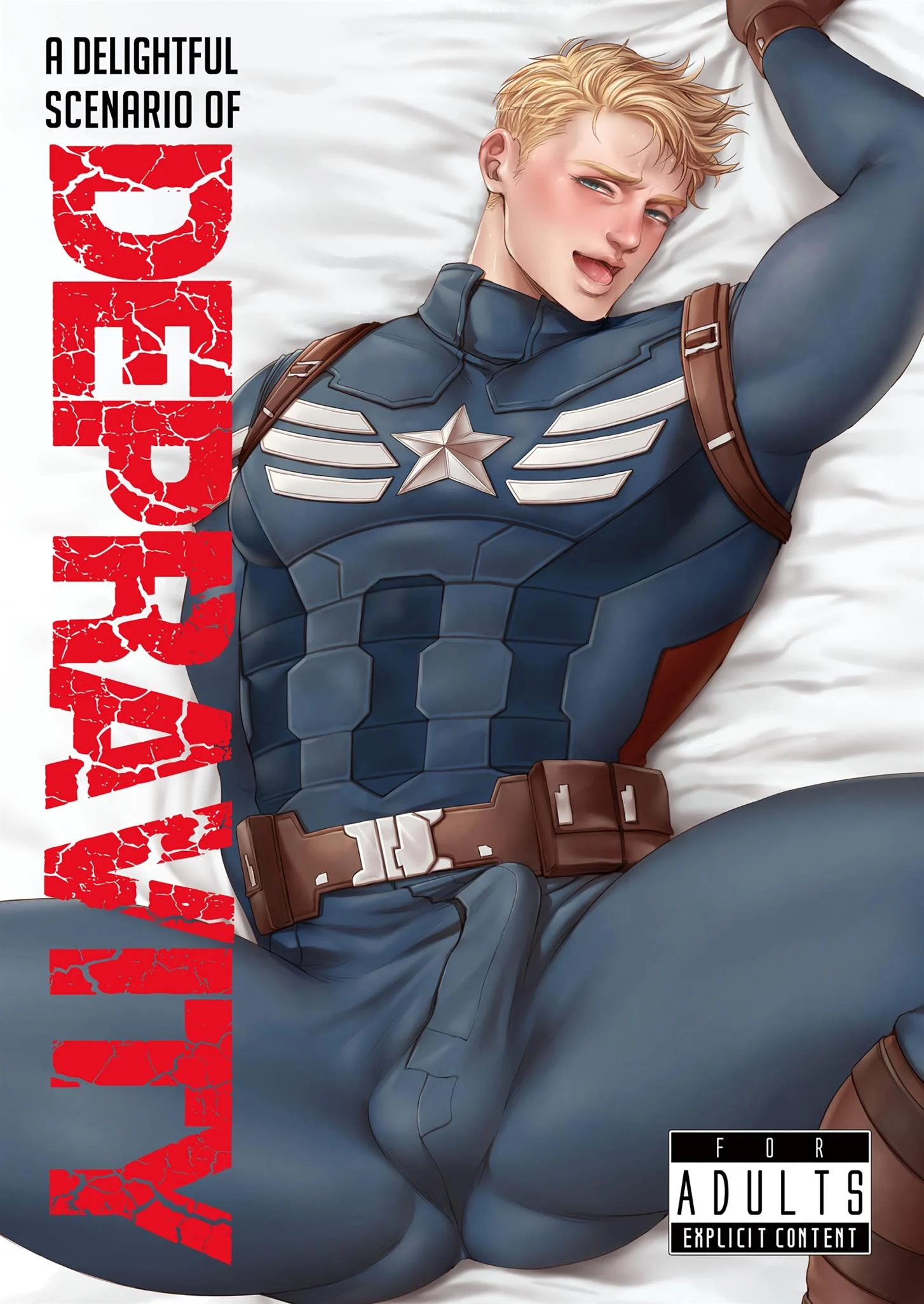 Capit&atilde;o America o Depravado &ndash; Anal &ndash; Quadrinho De Sexo Em PT-BR
