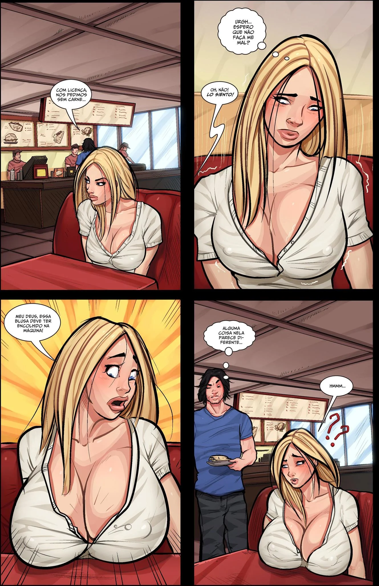 Carne para a namorada &ndash; Peit&otilde;es &ndash; Hentai em Portugu&ecirc;s