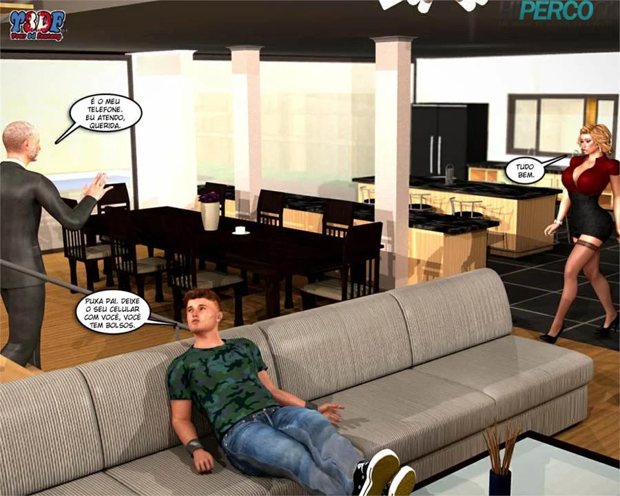 Caught parte 01 – Hentai Incesto – Quadrinho de Sexo Traduzido