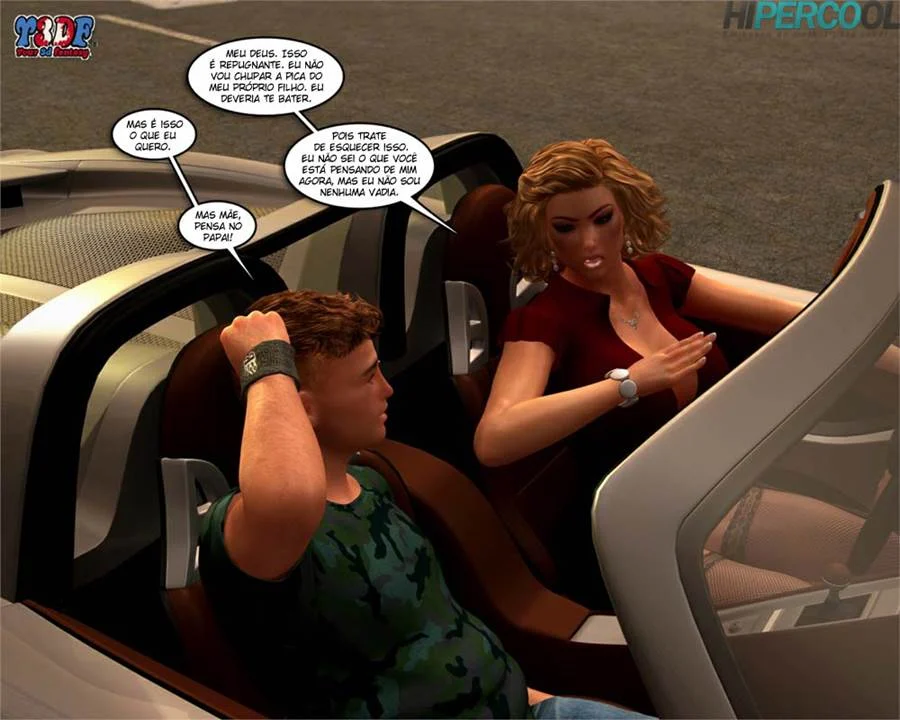 Caught parte 01 – Hentai Incesto – Quadrinho de Sexo Traduzido