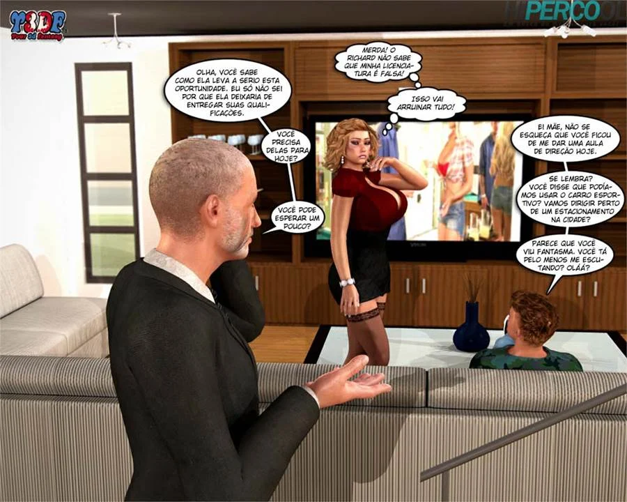 Caught parte 01 – Hentai Incesto – Quadrinho de Sexo Traduzido