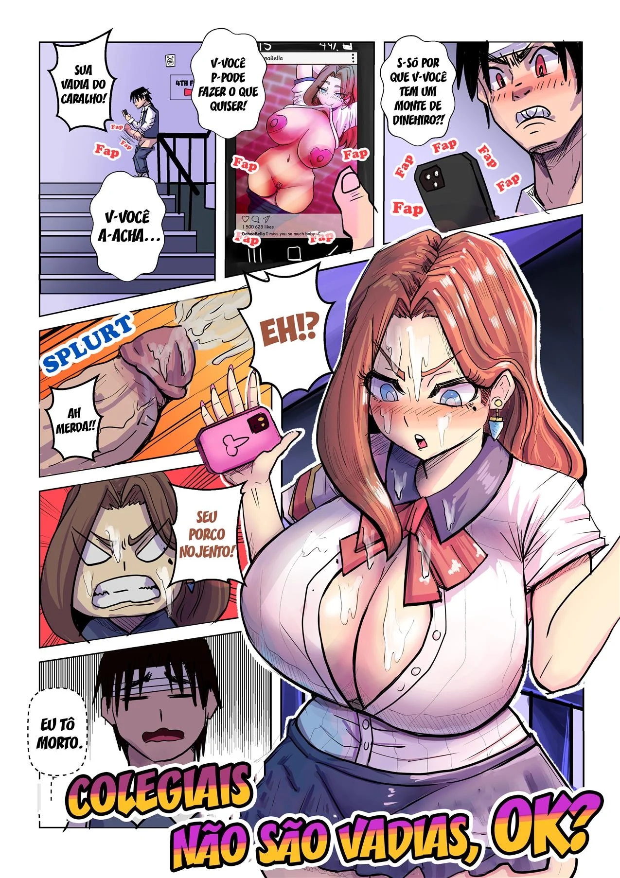 Colegiais n&atilde;o s&atilde;o vadias ok? &ndash; Peit&otilde;es &ndash; Em Portugu&ecirc;s