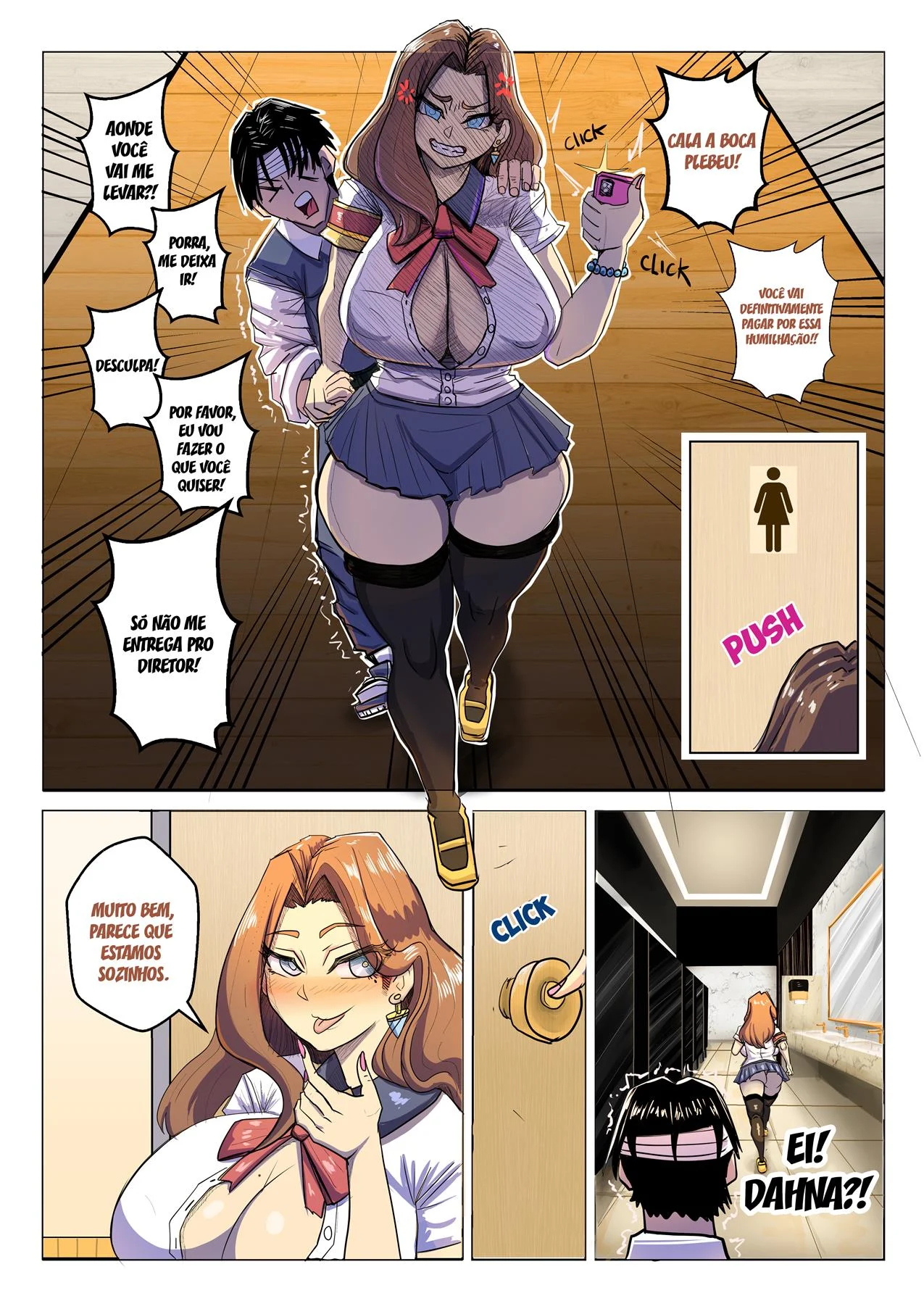 Colegiais n&atilde;o s&atilde;o vadias ok? &ndash; Peit&otilde;es &ndash; Em Portugu&ecirc;s