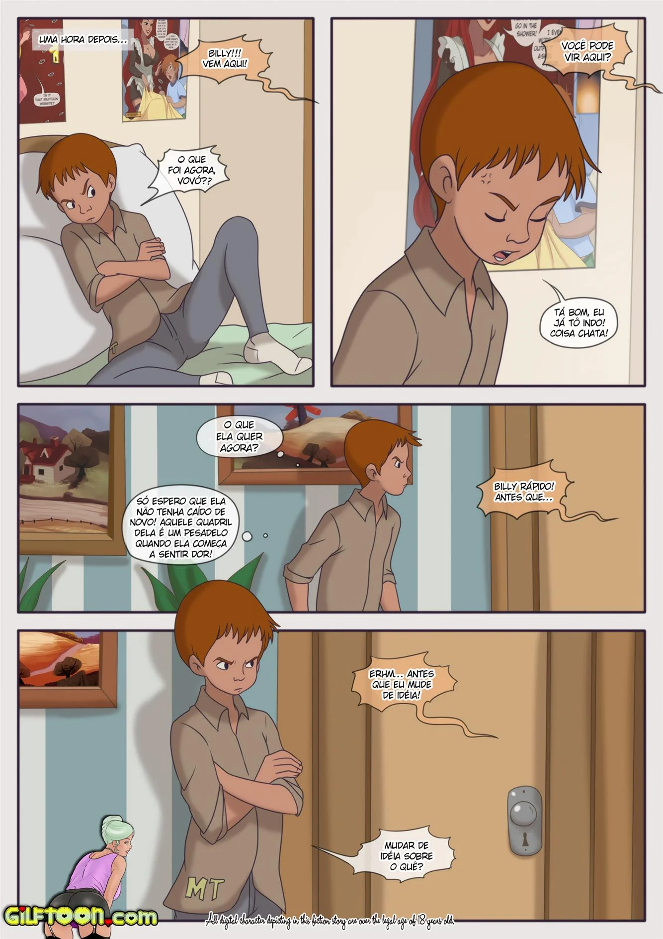 Comendo a Vov&oacute; &ndash; MilfToon &ndash; Ler Quadrinho Completos