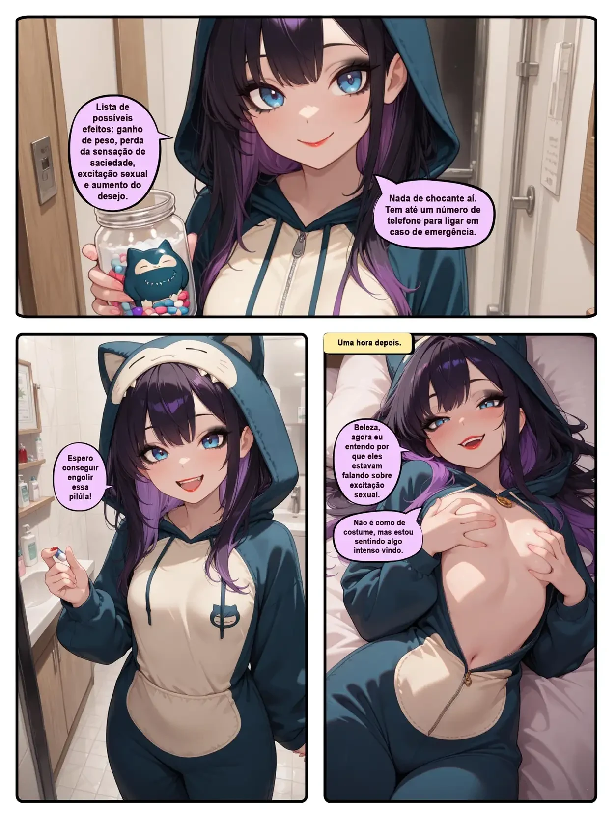 Como se Tornar um Snorlax &ndash; Hentai Sem Censura &ndash; SuperHQ