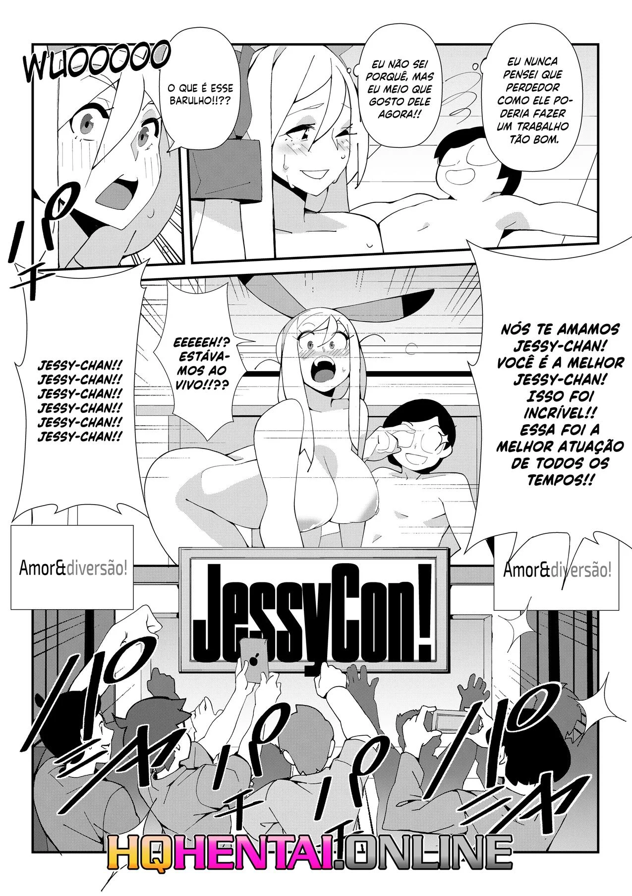 Confusão na Jessycon – Peitões – SuperHQ