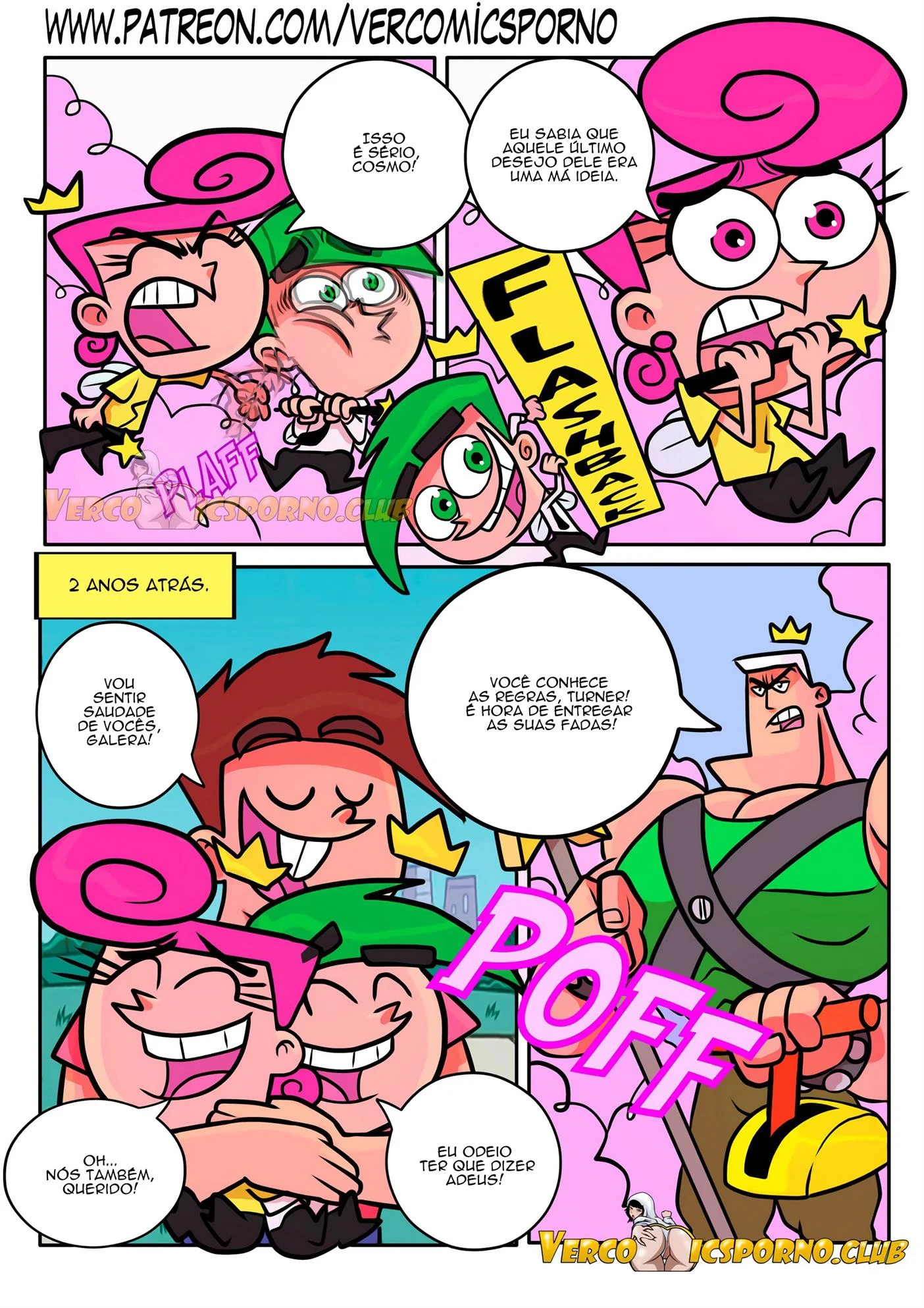 Dando um jeito na babá – HQ Porno – Quadrinho De Sexo Em PT-BR