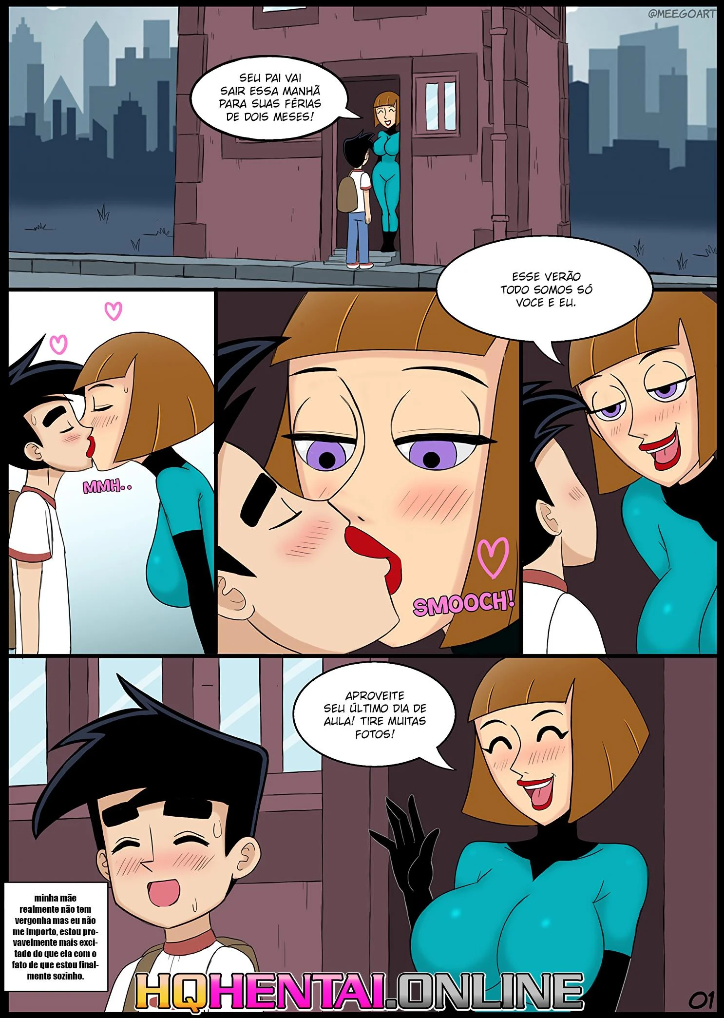 Danny x Maddie &ndash; HQ Porno &ndash; Ler Quadrinho Porno PT-BR