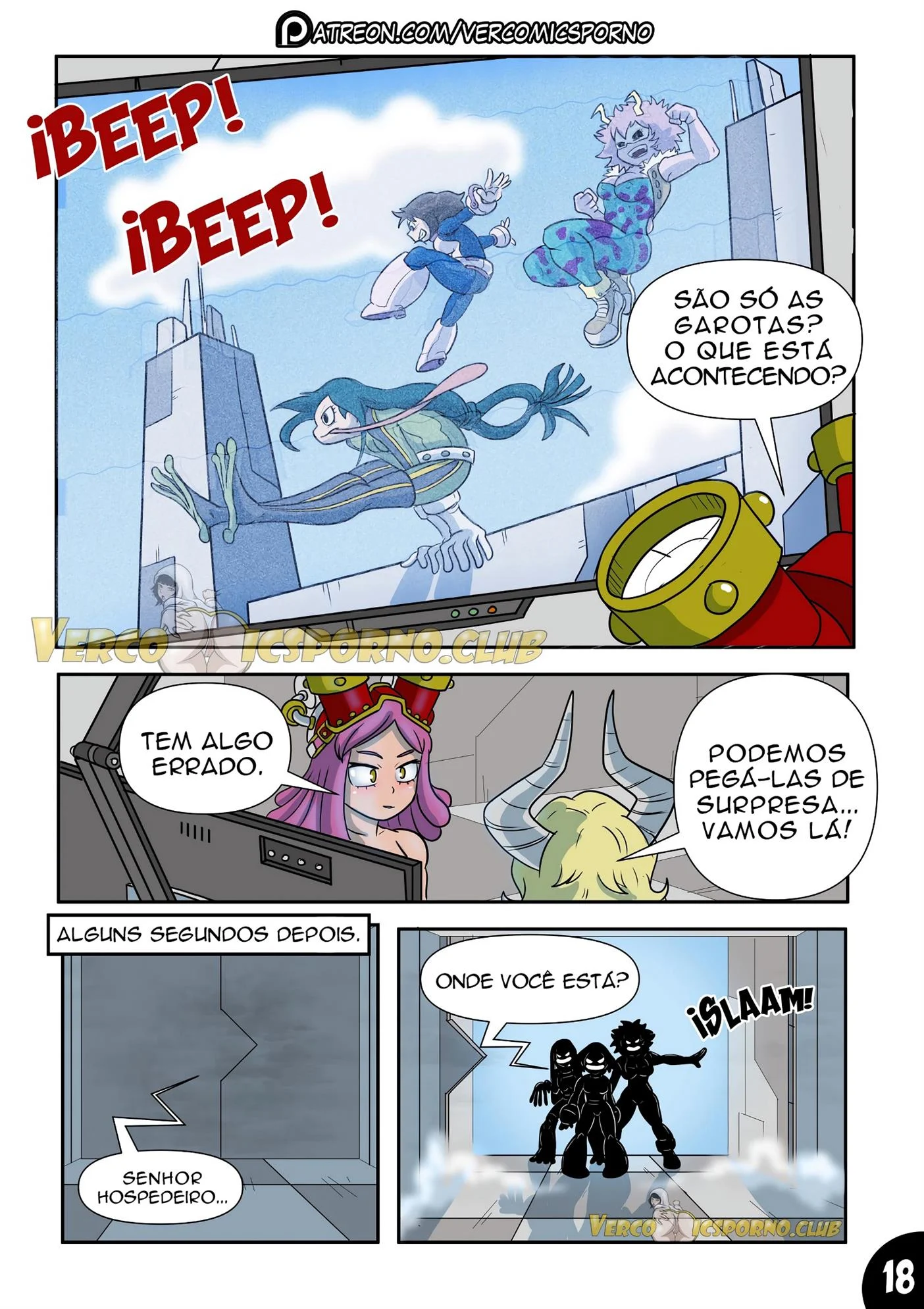 Deku e o v&iacute;rus do tes&atilde;o 3 &ndash; HQ Hentai &ndash; Quadrinho De Sexo Em PT-BR