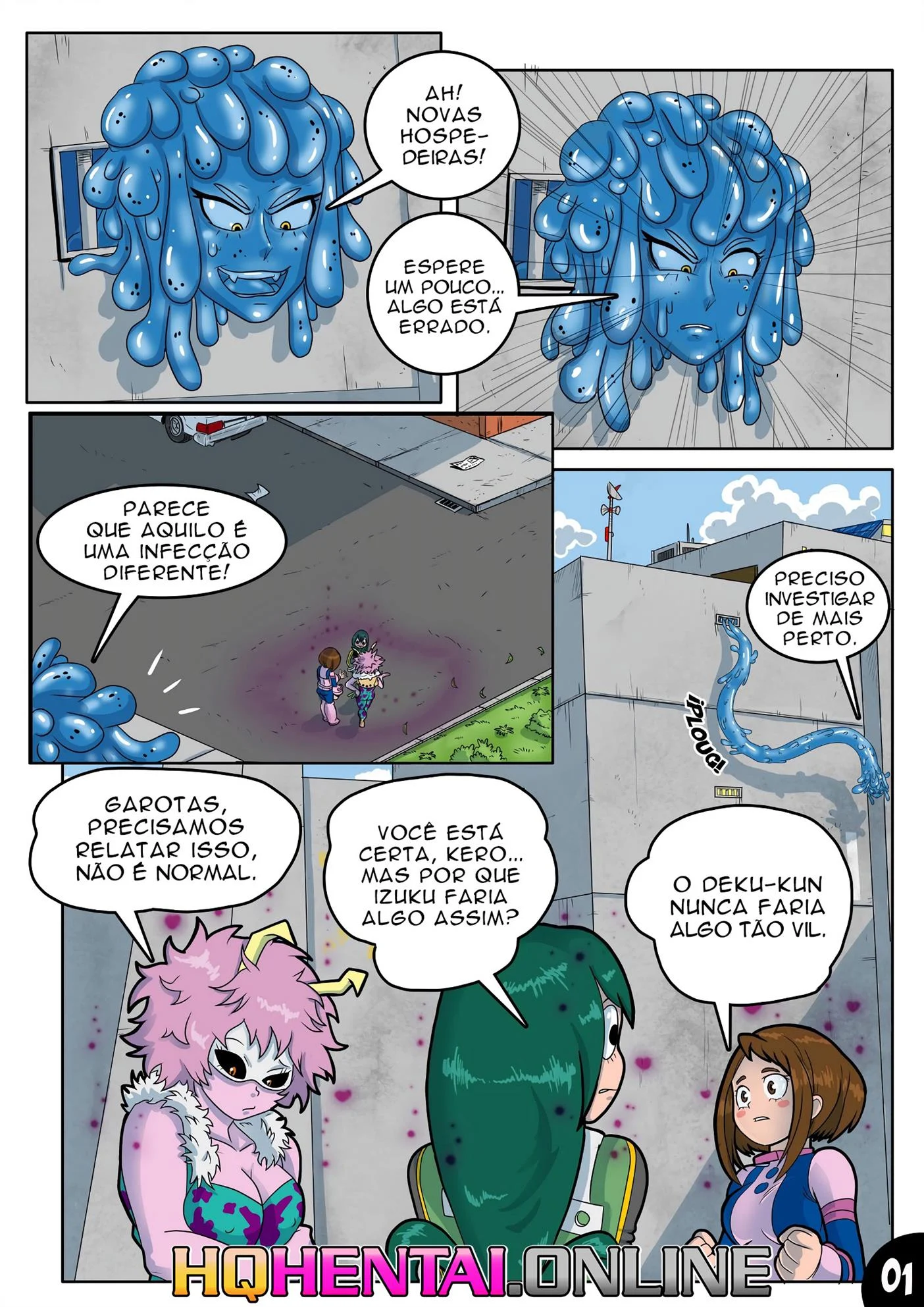 Deku e o v&iacute;rus do tes&atilde;o 3 &ndash; HQ Hentai &ndash; Quadrinho De Sexo Em PT-BR