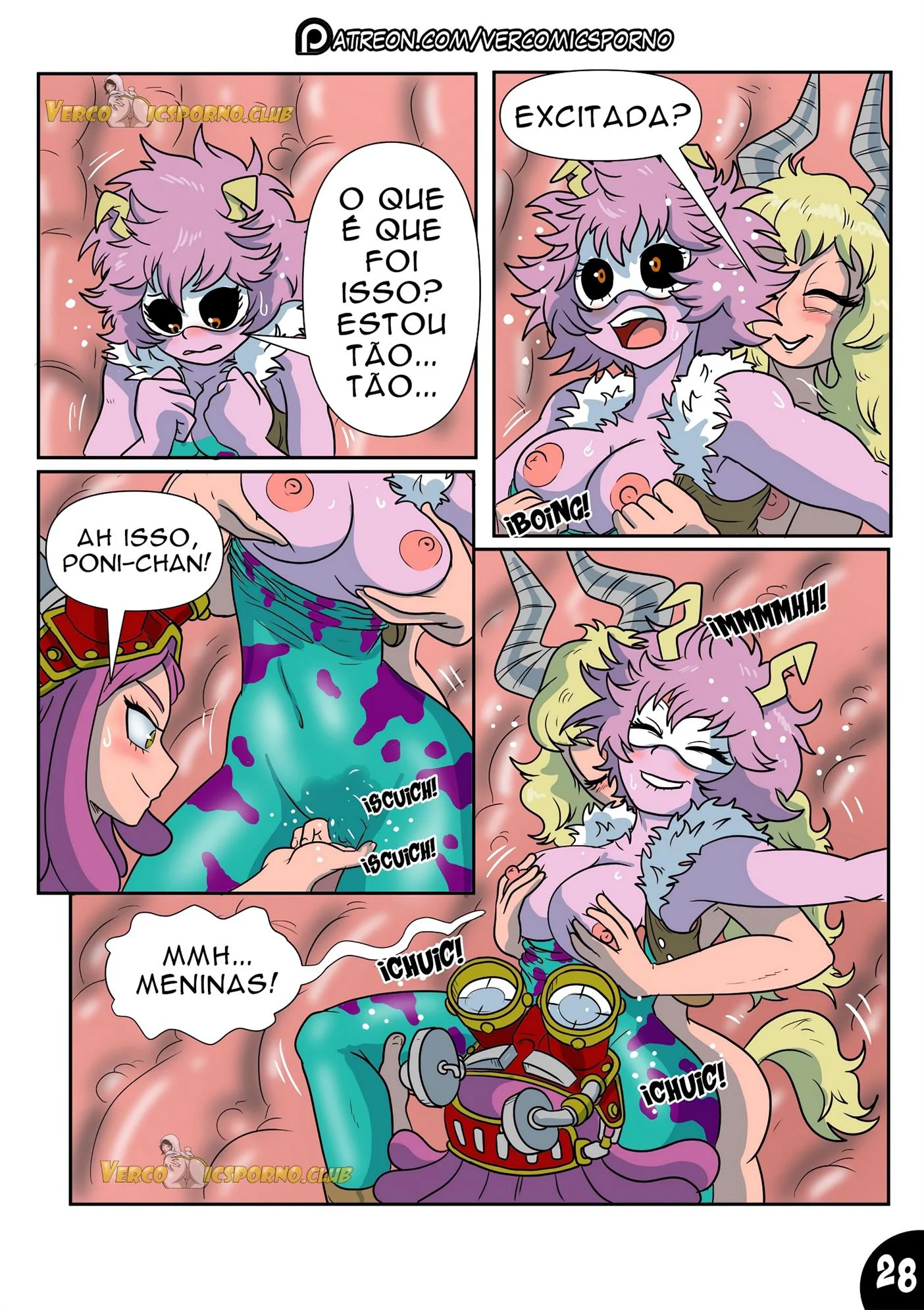 Deku e o v&iacute;rus do tes&atilde;o 3 &ndash; HQ Hentai &ndash; Quadrinho De Sexo Em PT-BR