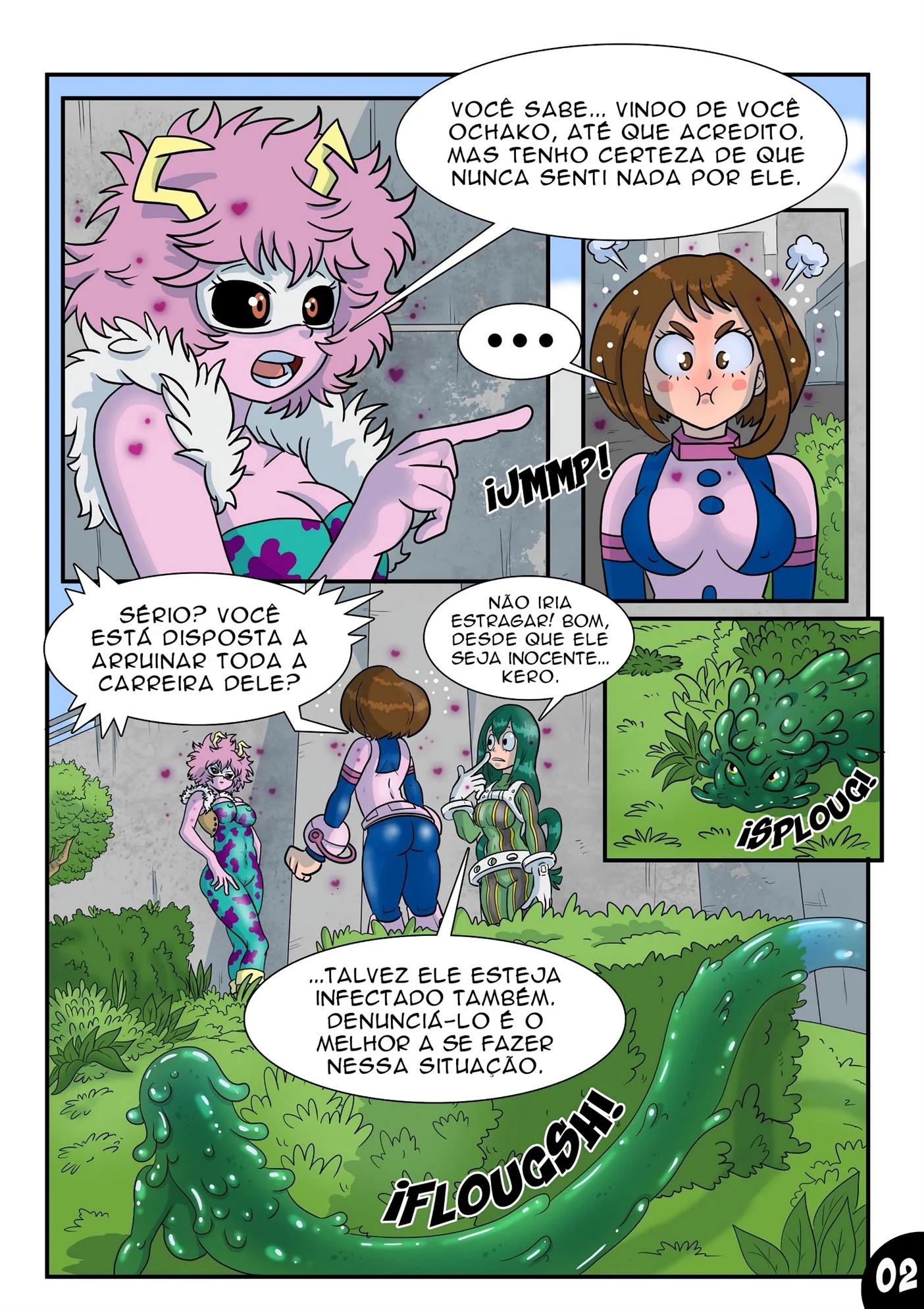 Deku e o v&iacute;rus do tes&atilde;o 3 &ndash; HQ Hentai &ndash; Quadrinho De Sexo Em PT-BR