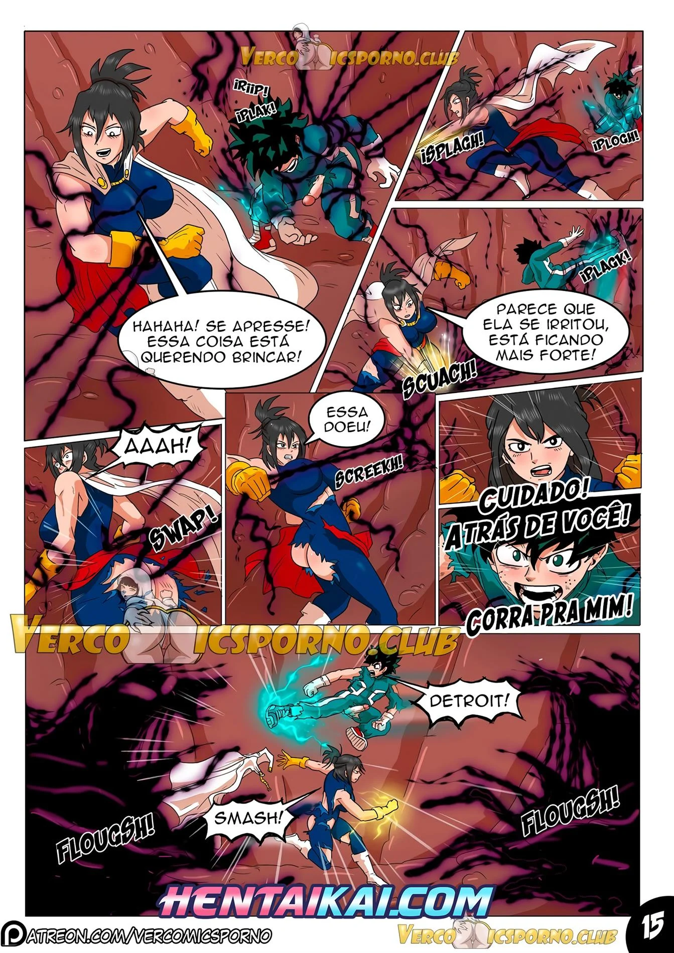 Deku e o v&iacute;rus do tes&atilde;o &ndash; HQ Hentai &ndash; Tradu&ccedil;&atilde;o Completa