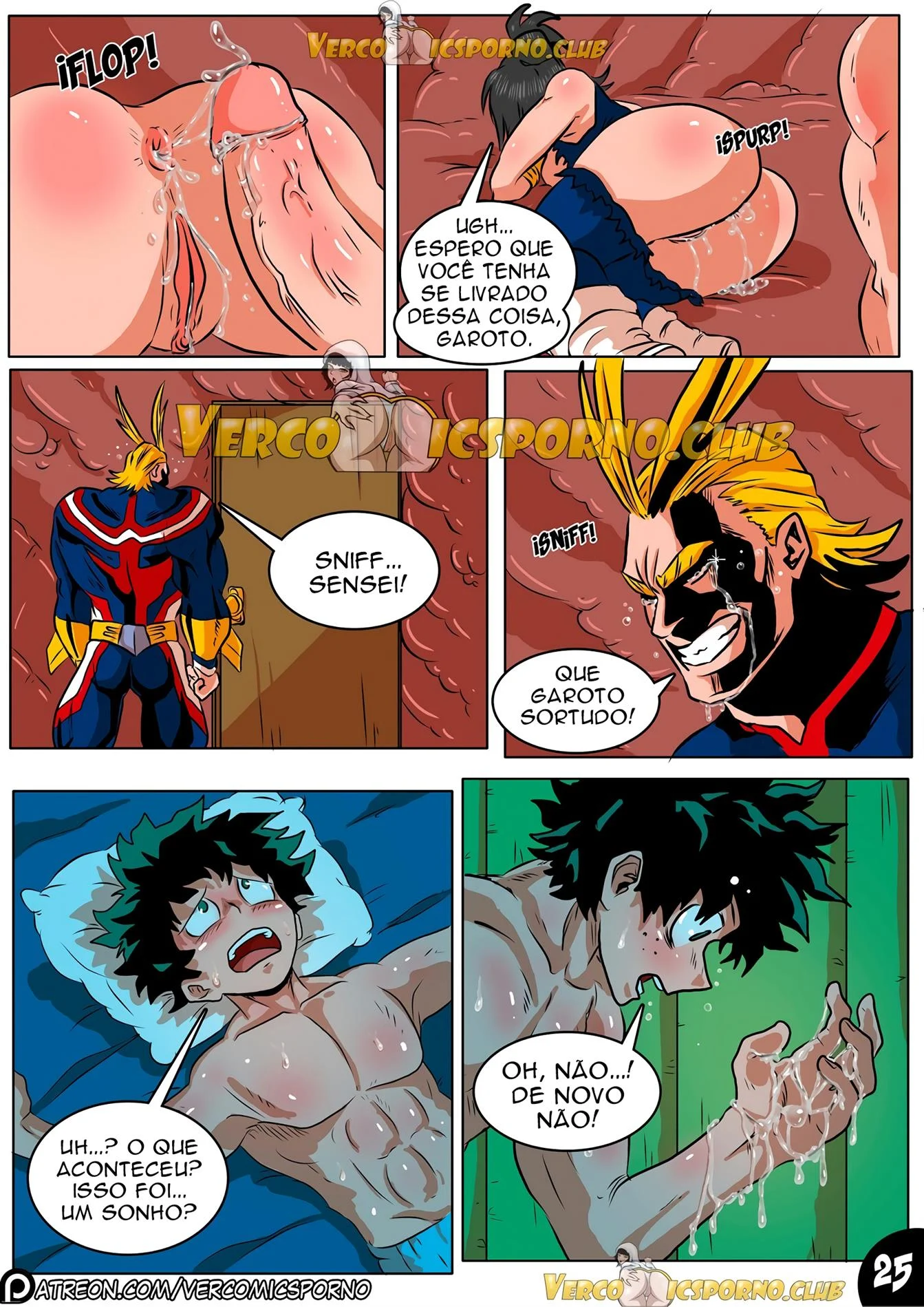 Deku e o v&iacute;rus do tes&atilde;o &ndash; HQ Hentai &ndash; Tradu&ccedil;&atilde;o Completa