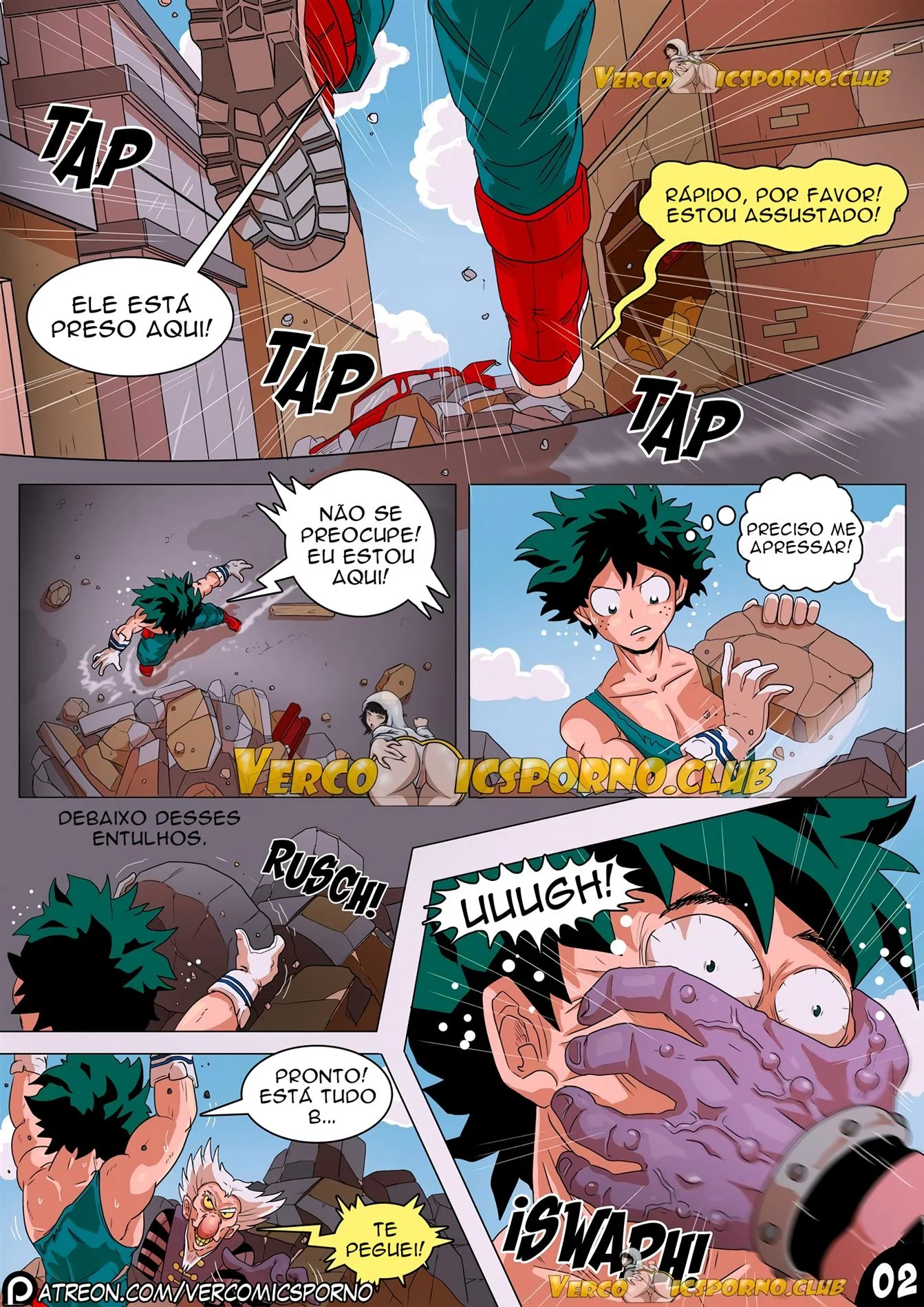 Deku e o v&iacute;rus do tes&atilde;o &ndash; HQ Hentai &ndash; Tradu&ccedil;&atilde;o Completa