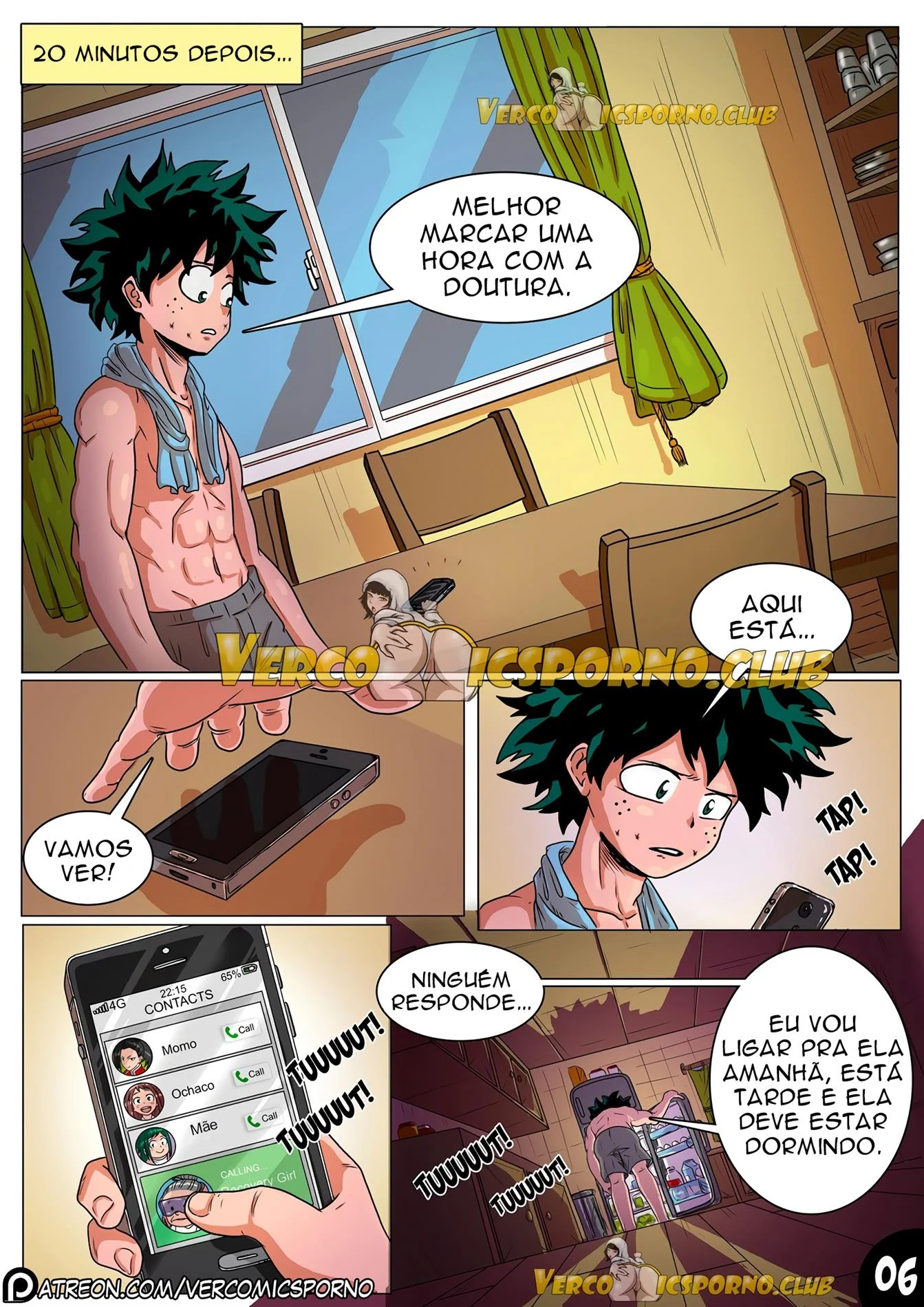 Deku e o v&iacute;rus do tes&atilde;o &ndash; HQ Hentai &ndash; Tradu&ccedil;&atilde;o Completa