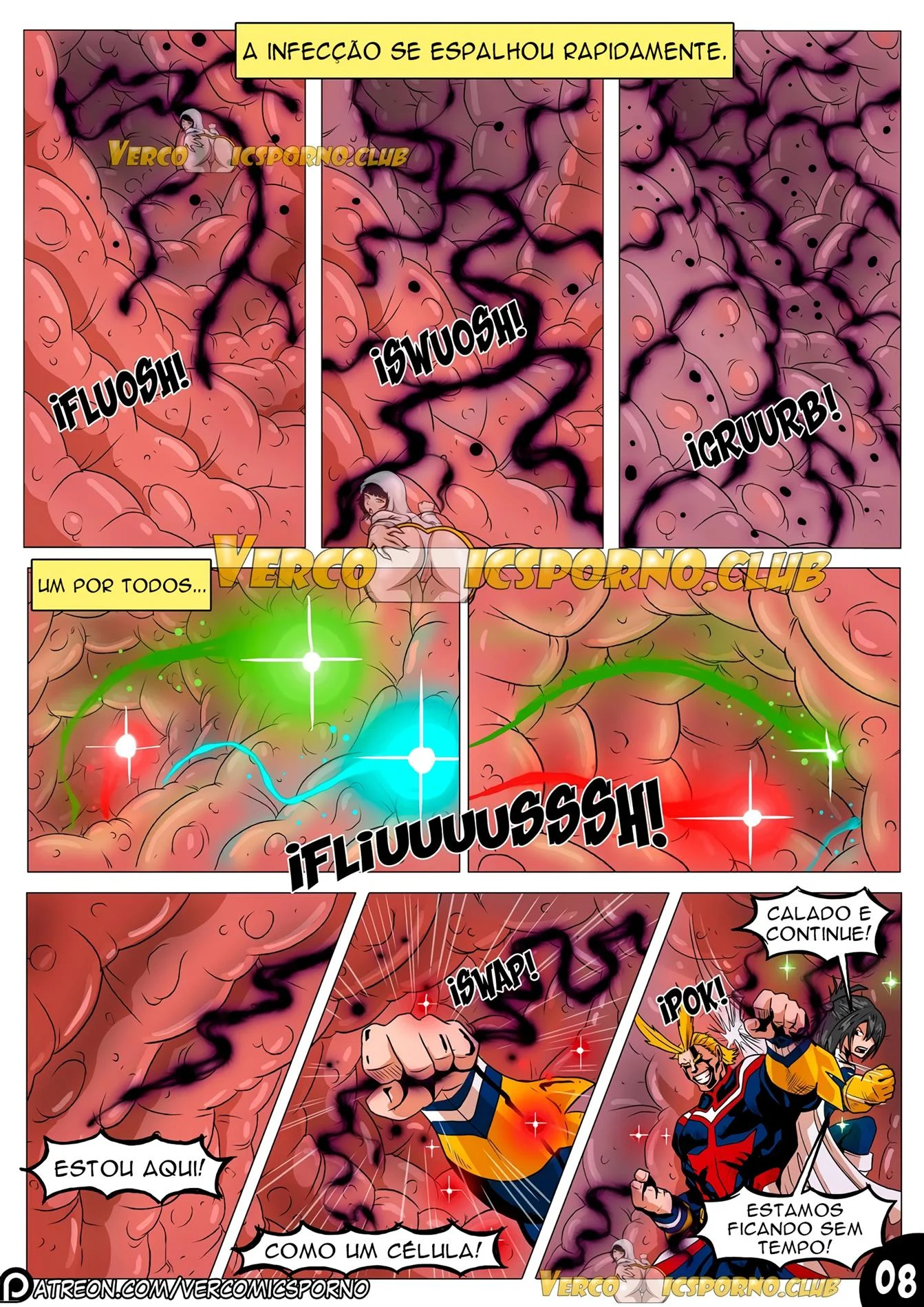 Deku e o v&iacute;rus do tes&atilde;o &ndash; HQ Hentai &ndash; Tradu&ccedil;&atilde;o Completa