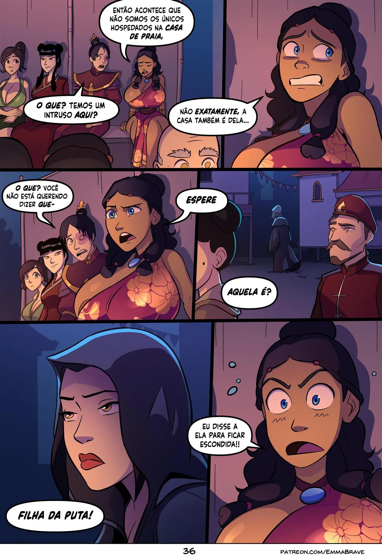 Depois do Avatar &ndash; Azula Hentai &ndash; Ler Quadrinho Porno PT-BR