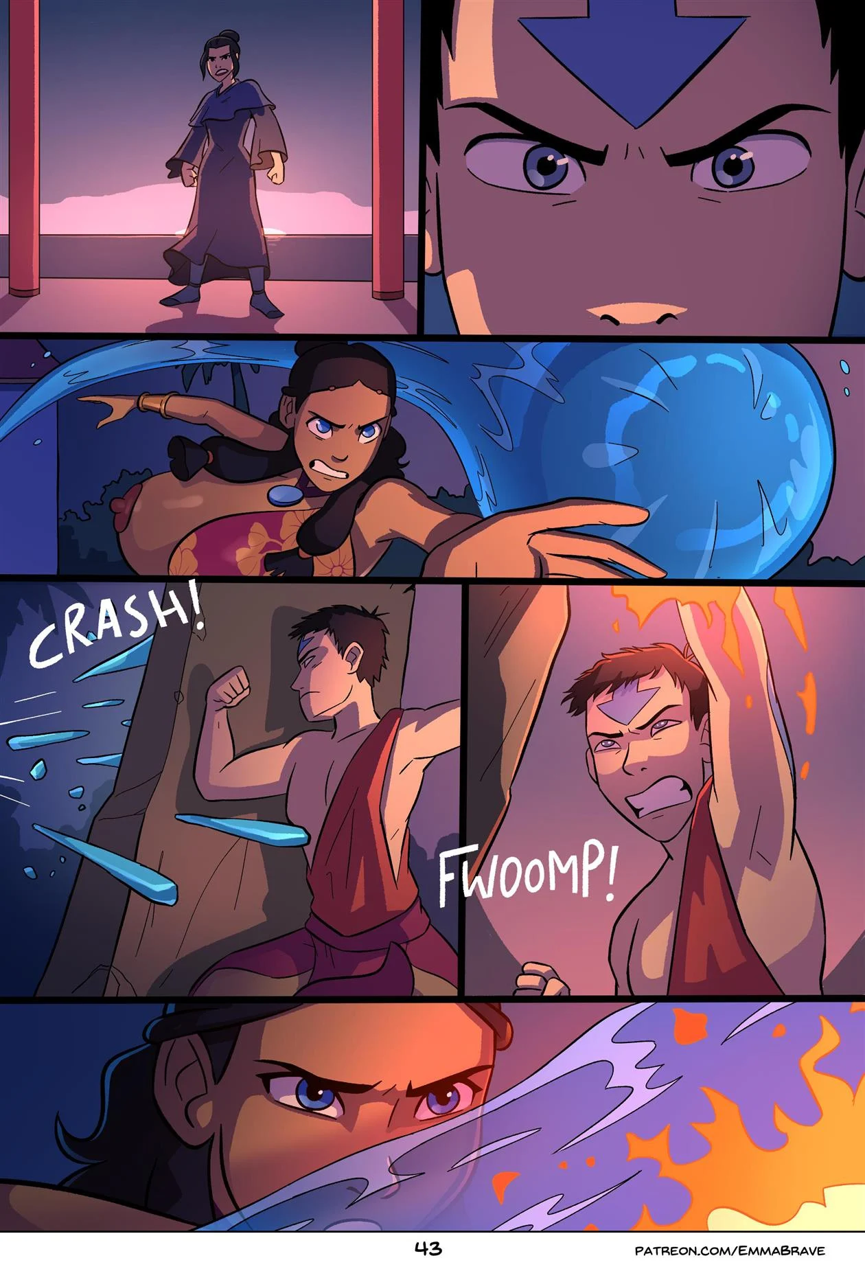 Depois do Avatar &ndash; Azula Hentai &ndash; Ler Quadrinho Porno PT-BR