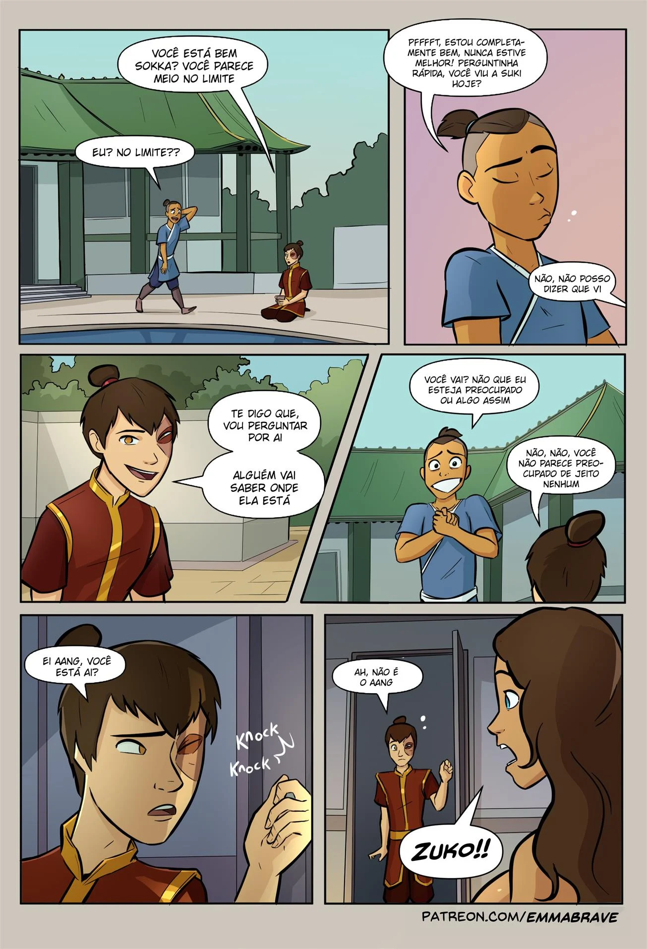 Depois do Avatar &ndash; Azula Hentai &ndash; Ler Quadrinho Porno PT-BR
