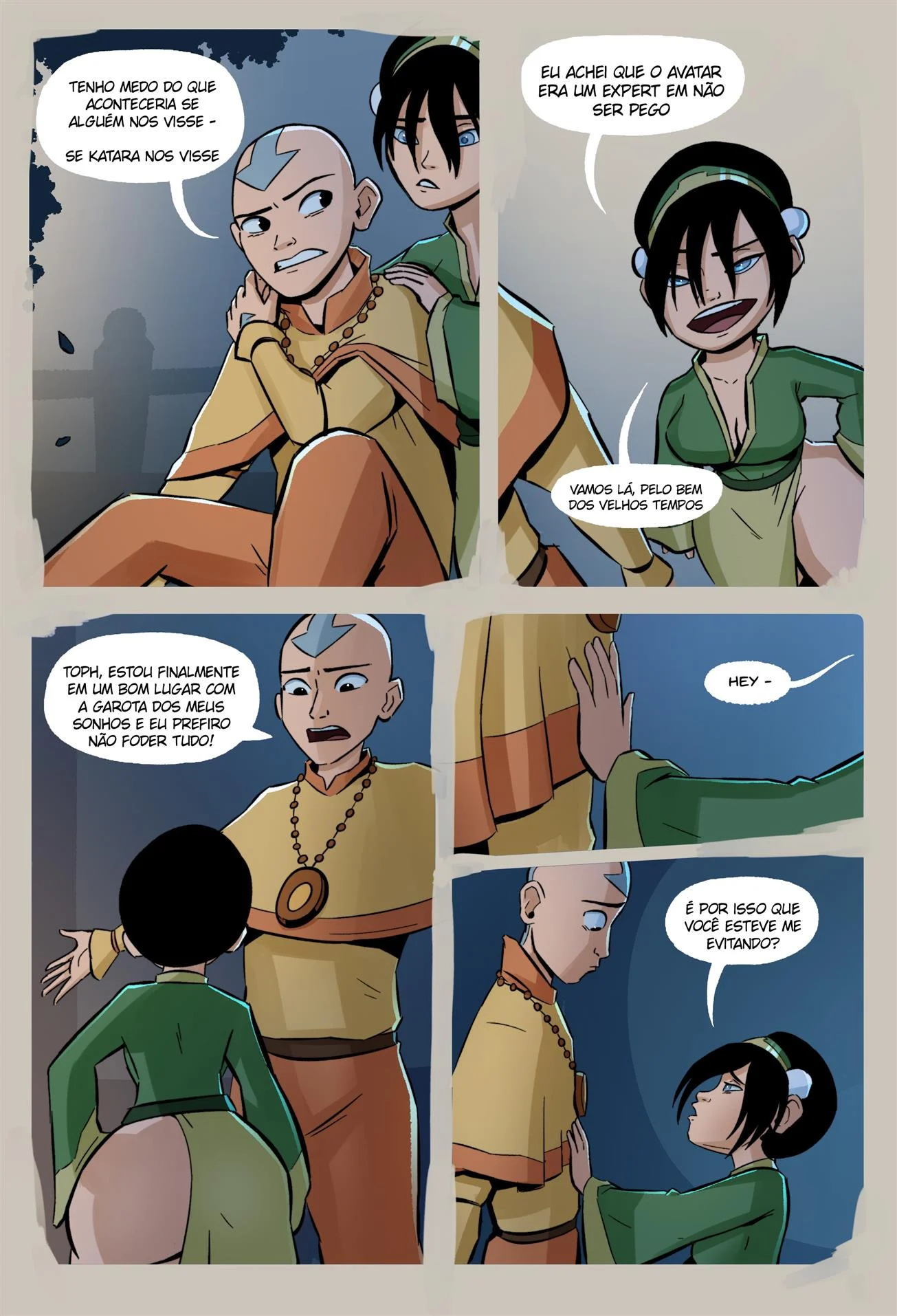 Depois do Avatar &ndash; Azula Hentai &ndash; Ler Quadrinho Porno PT-BR