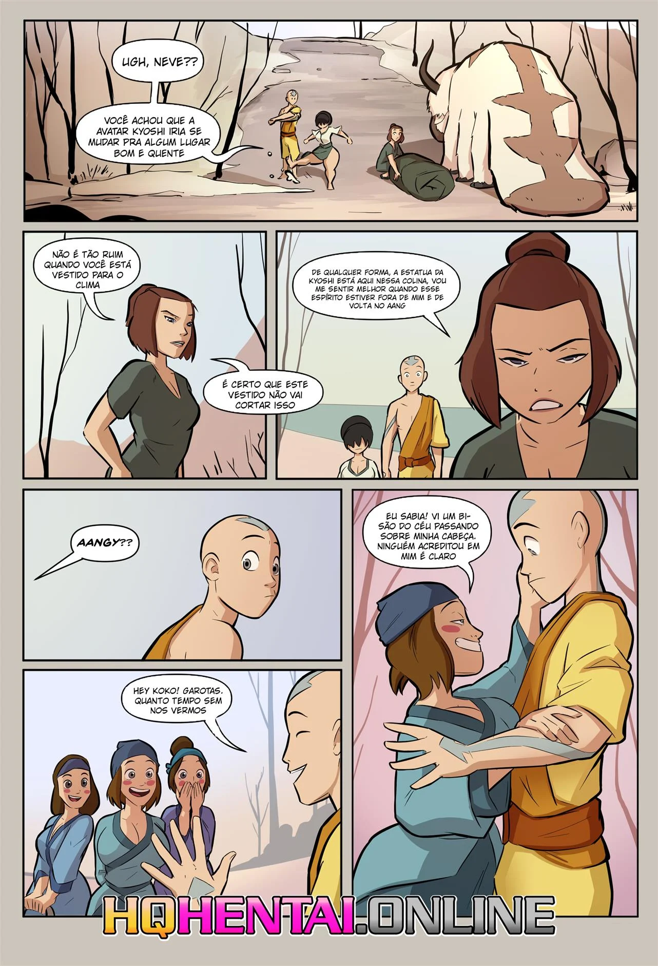 Depois do Avatar &ndash; Azula Hentai &ndash; Ler Quadrinho Porno PT-BR