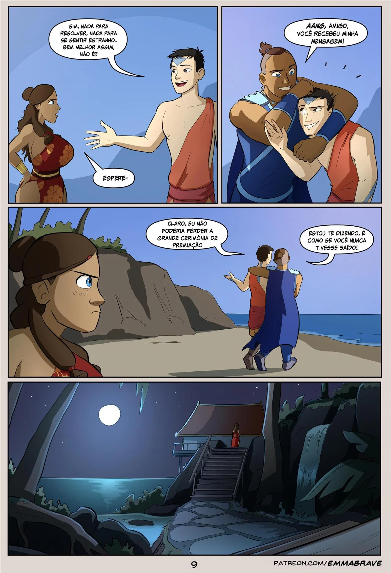 Depois do Avatar &ndash; Azula Hentai &ndash; Ler Quadrinho Porno PT-BR