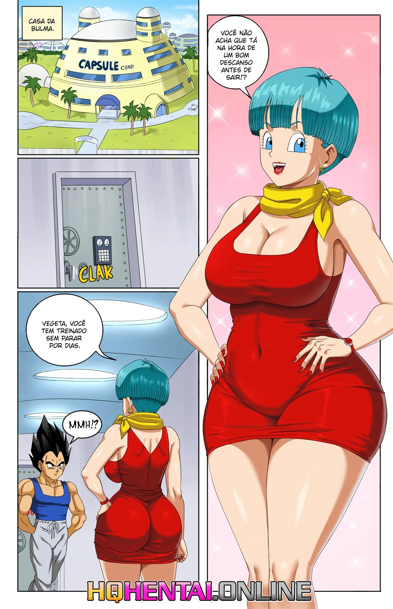 Descanso após o treino – Dragon Ball Hentai – Tradução Completa Descanso após o treino – Dragon Ball Hentai – Tradução Completa