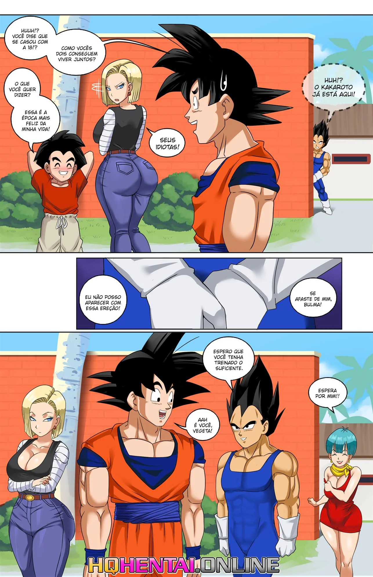 Descanso após o treino – Dragon Ball Hentai – Tradução Completa Descanso após o treino – Dragon Ball Hentai – Tradução Completa