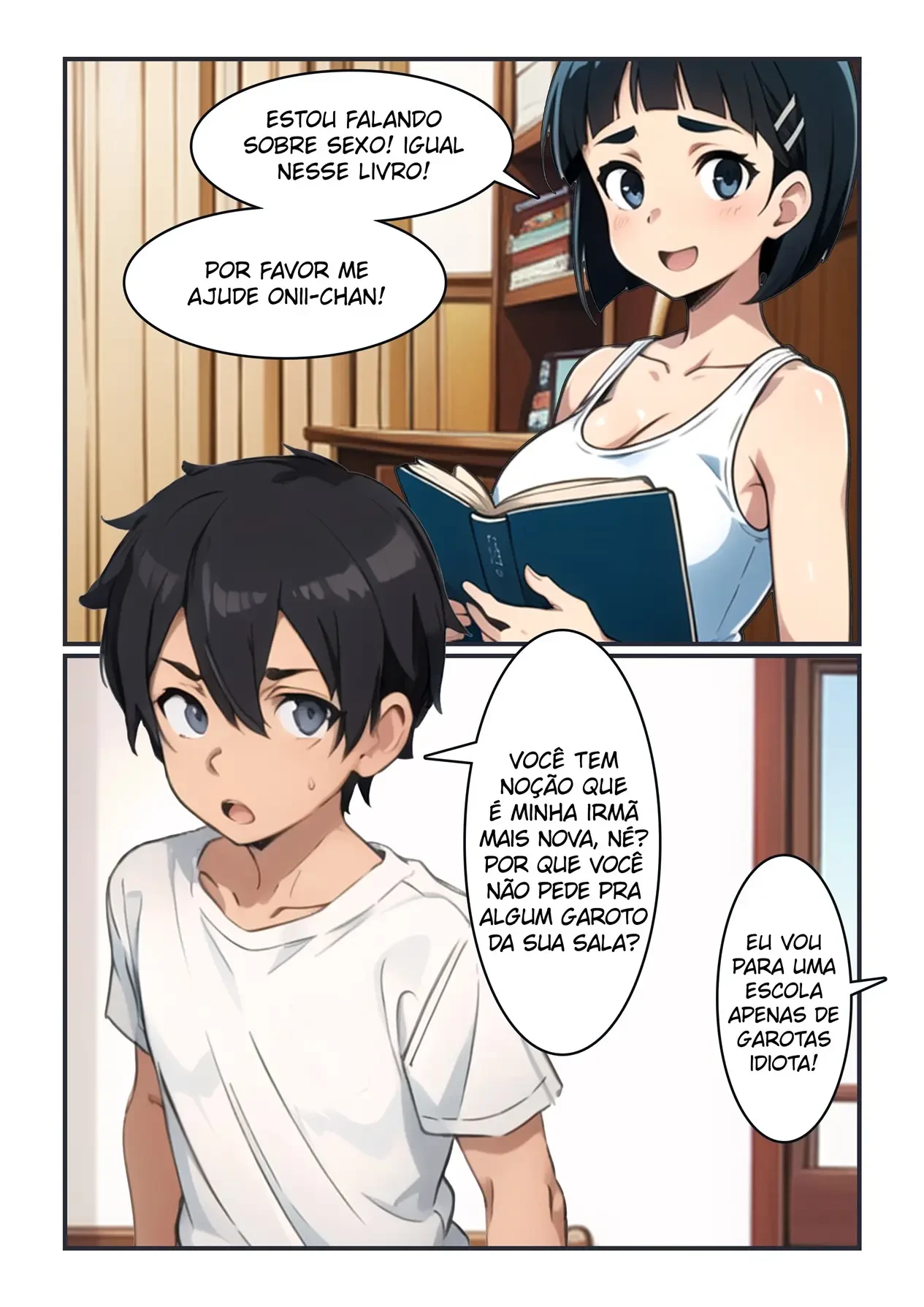 Descobrindo Sobre o Sexo &ndash; Hentai Sem Censura &ndash; Tradu&ccedil;&atilde;o Completa