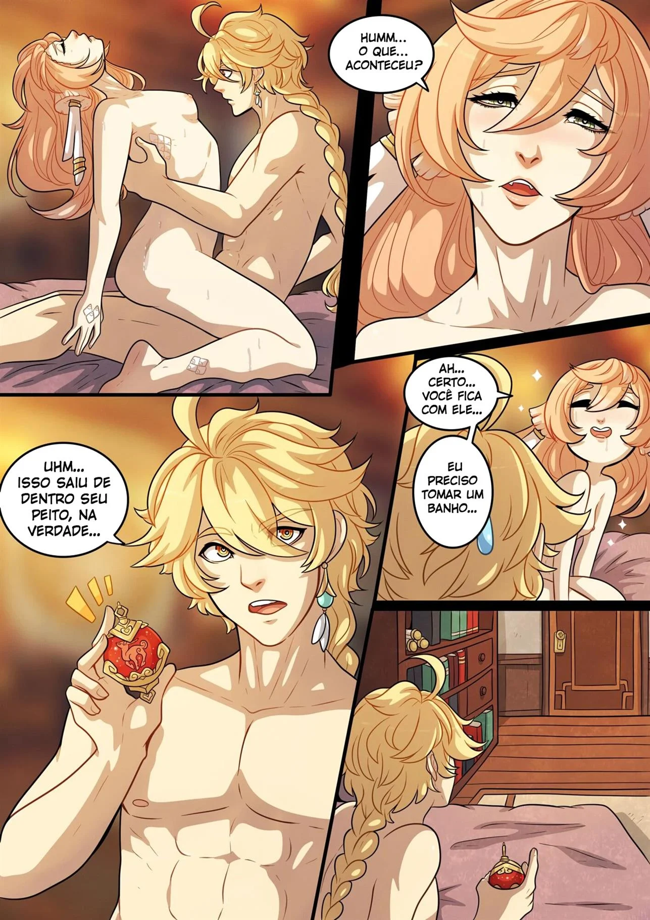 Desejo Elemental &ndash; HQ Hentai &ndash; Ler Quadrinho Porno PT-BR