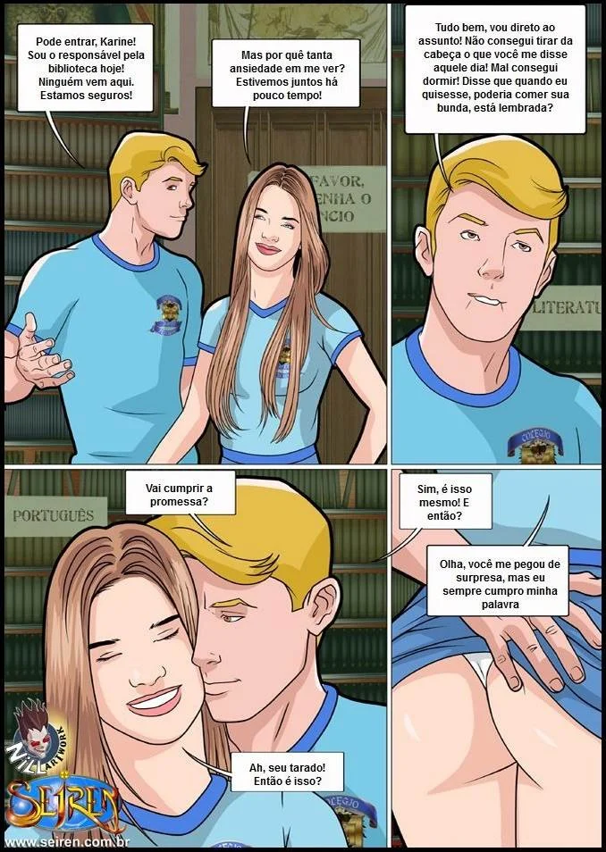 Desejos de Colegial 3 – Comics Porno – Ler Quadrinhos em Português