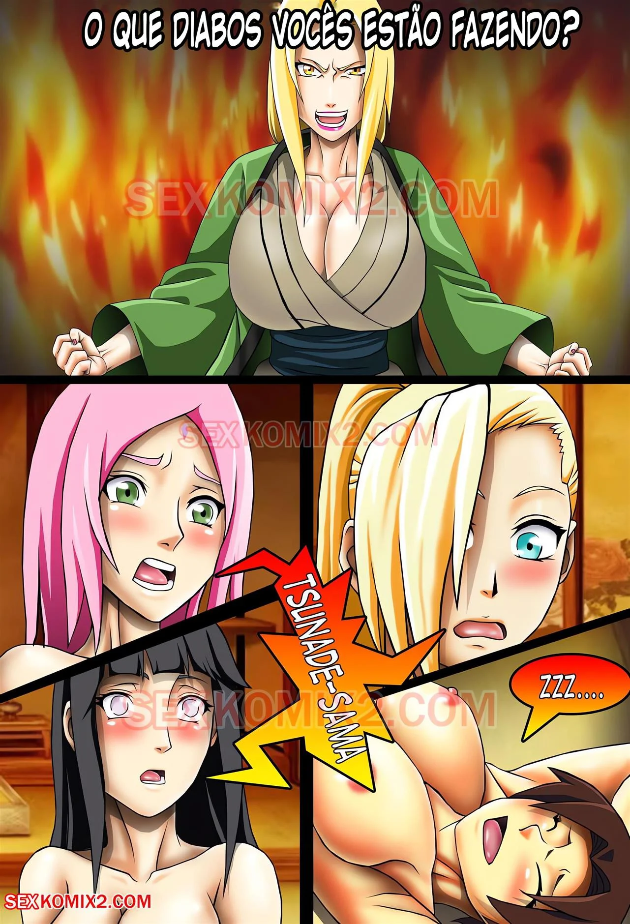 Despedida de solteiro da Hinata &ndash; Yuri &ndash; Todo em PT-BR