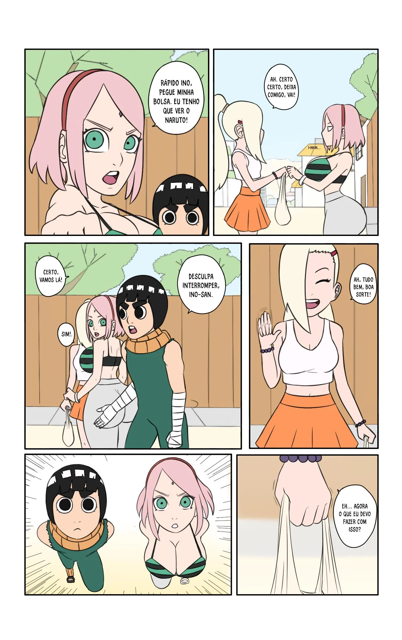 Dias quentes em Konoha &ndash; Hentai Sem Censura &ndash; Todo Traduzido