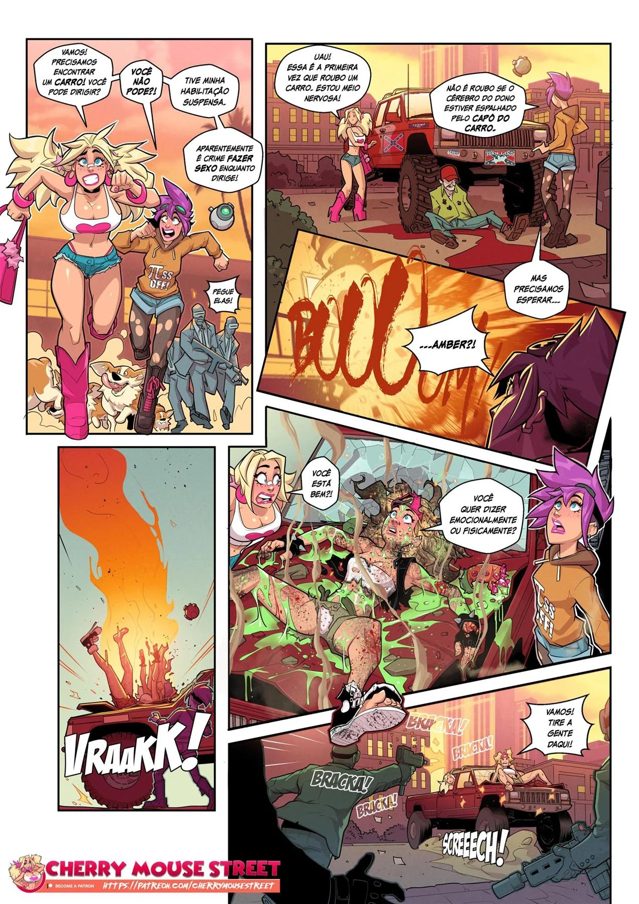 Dirija ou morra 2 &ndash; Loira &ndash; Todo Traduzido