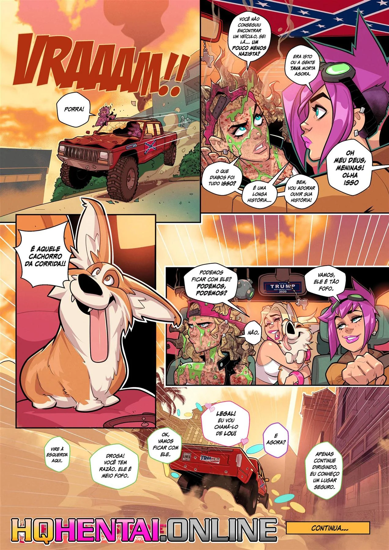 Dirija ou morra 2 &ndash; Loira &ndash; Todo Traduzido