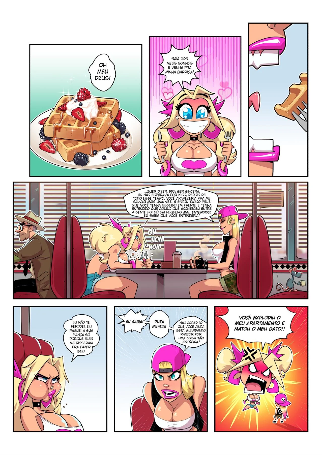 Dirija ou morra &ndash; HQ De Sexo &ndash; Quadrinho De Sexo Em PT-BR