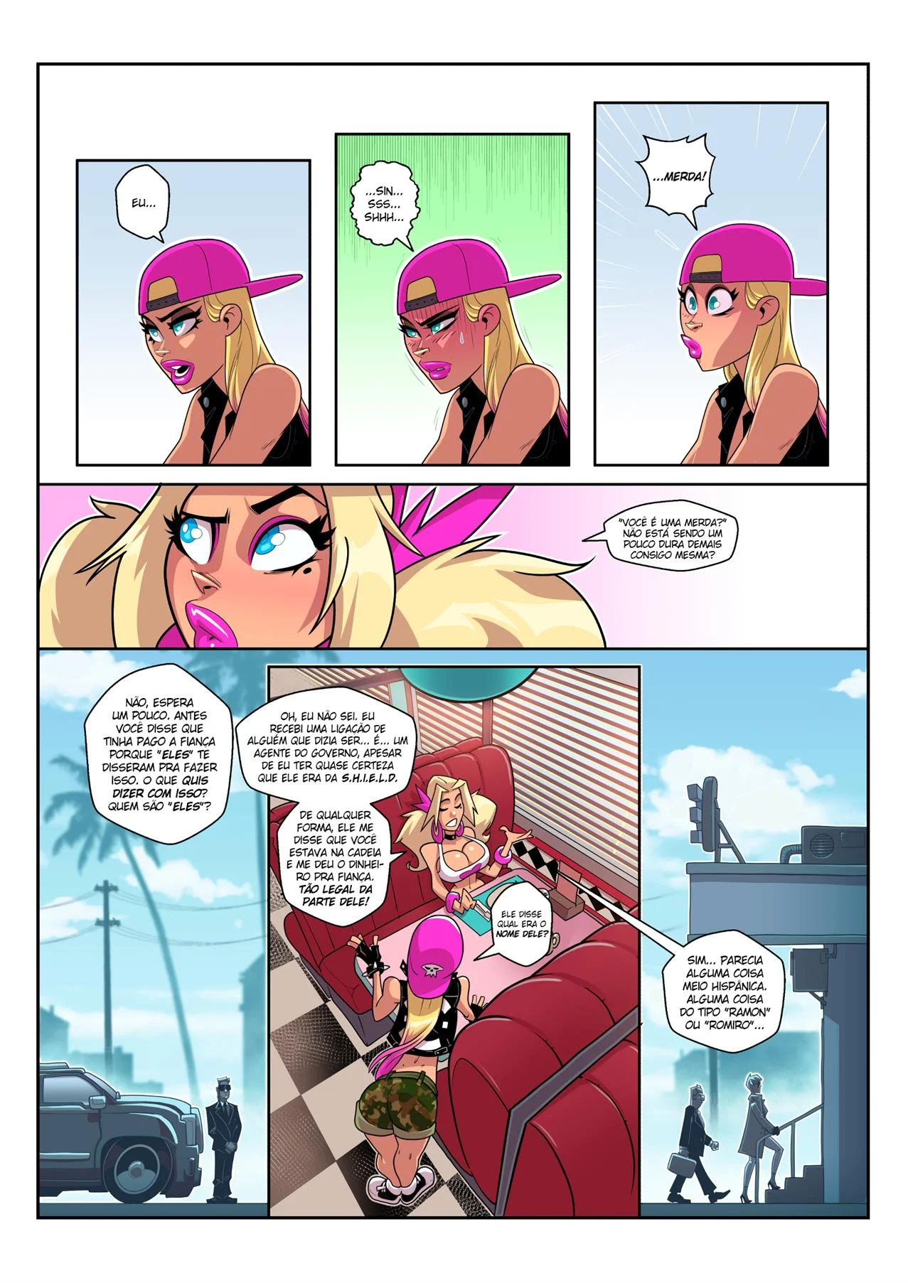 Dirija ou morra &ndash; HQ De Sexo &ndash; Quadrinho De Sexo Em PT-BR