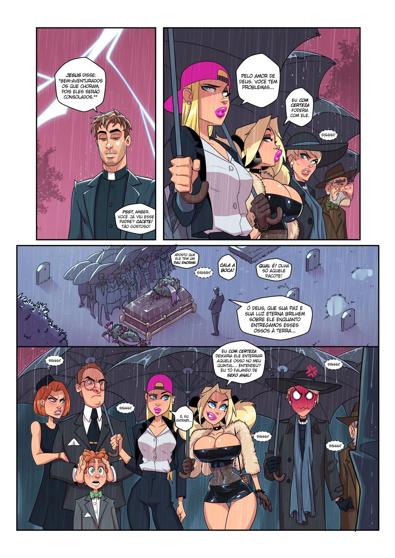 Dirija ou morra &ndash; HQ De Sexo &ndash; Quadrinho De Sexo Em PT-BR