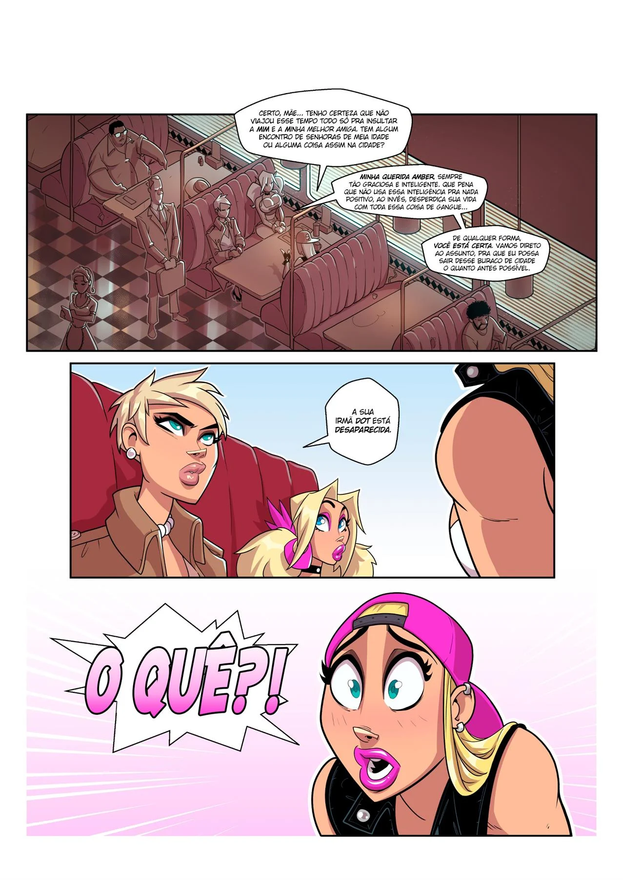 Dirija ou morra &ndash; HQ De Sexo &ndash; Quadrinho De Sexo Em PT-BR