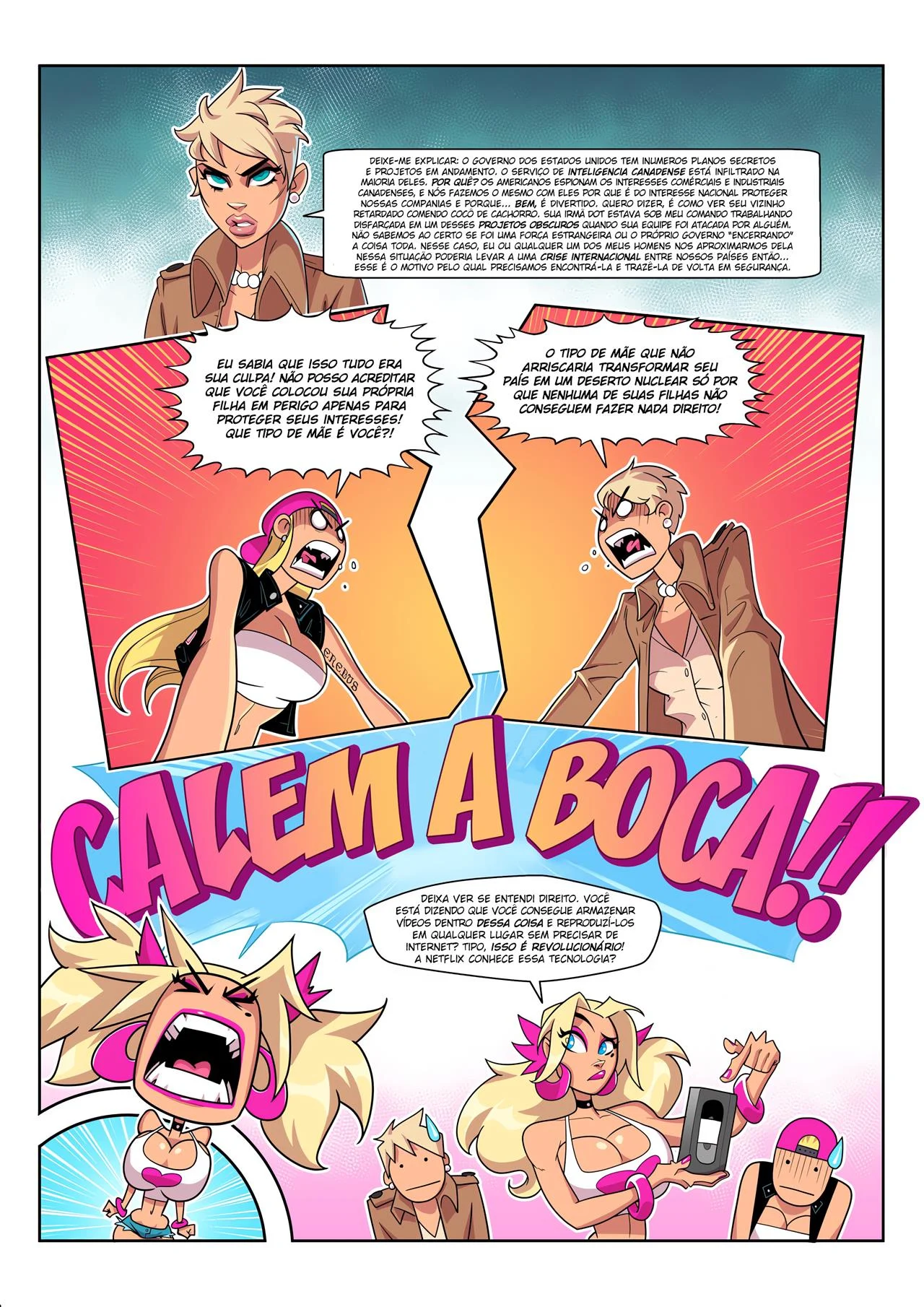 Dirija ou morra &ndash; HQ De Sexo &ndash; Quadrinho De Sexo Em PT-BR