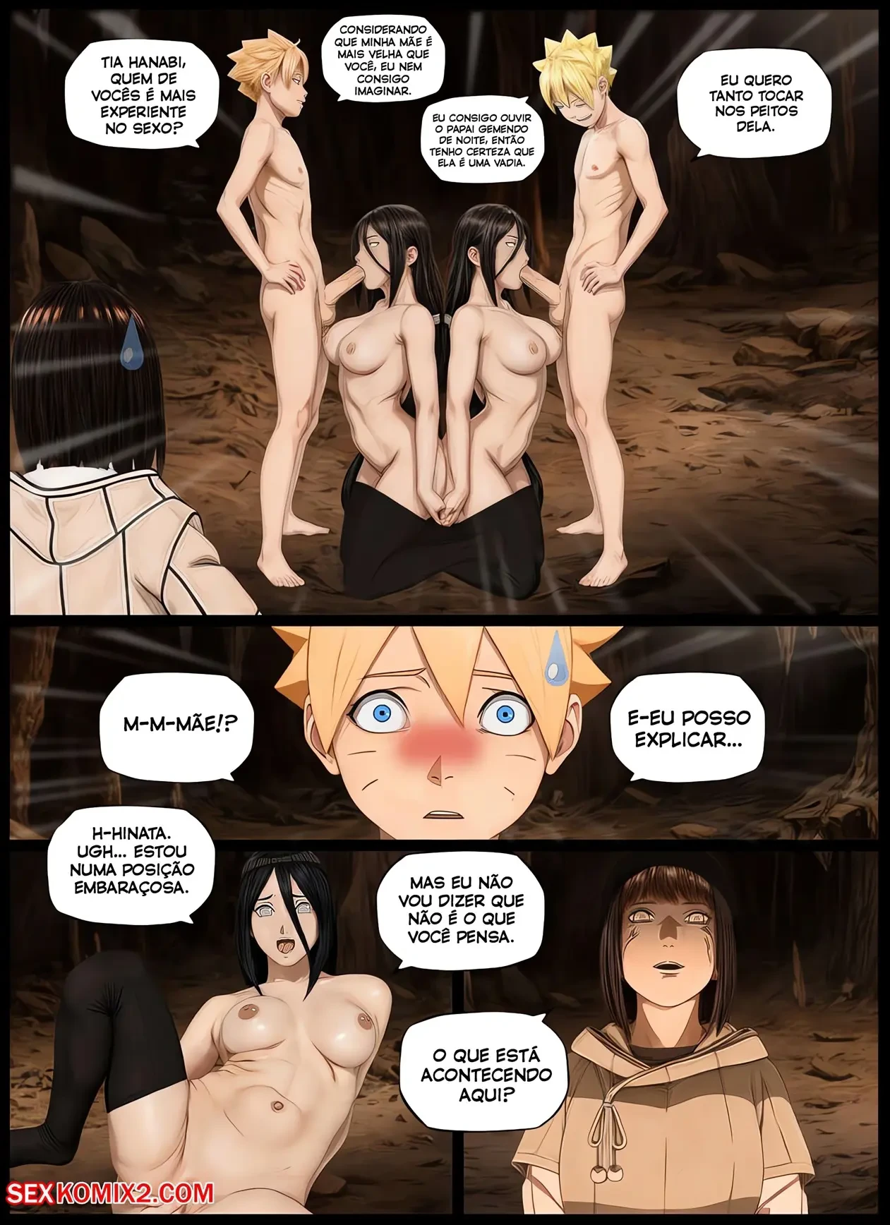 Diversão com a Tia Hanabi – Incesto – Quadrinho em Português PT-BR Diversão com a Tia Hanabi – Incesto – Quadrinho em Português PT-BR