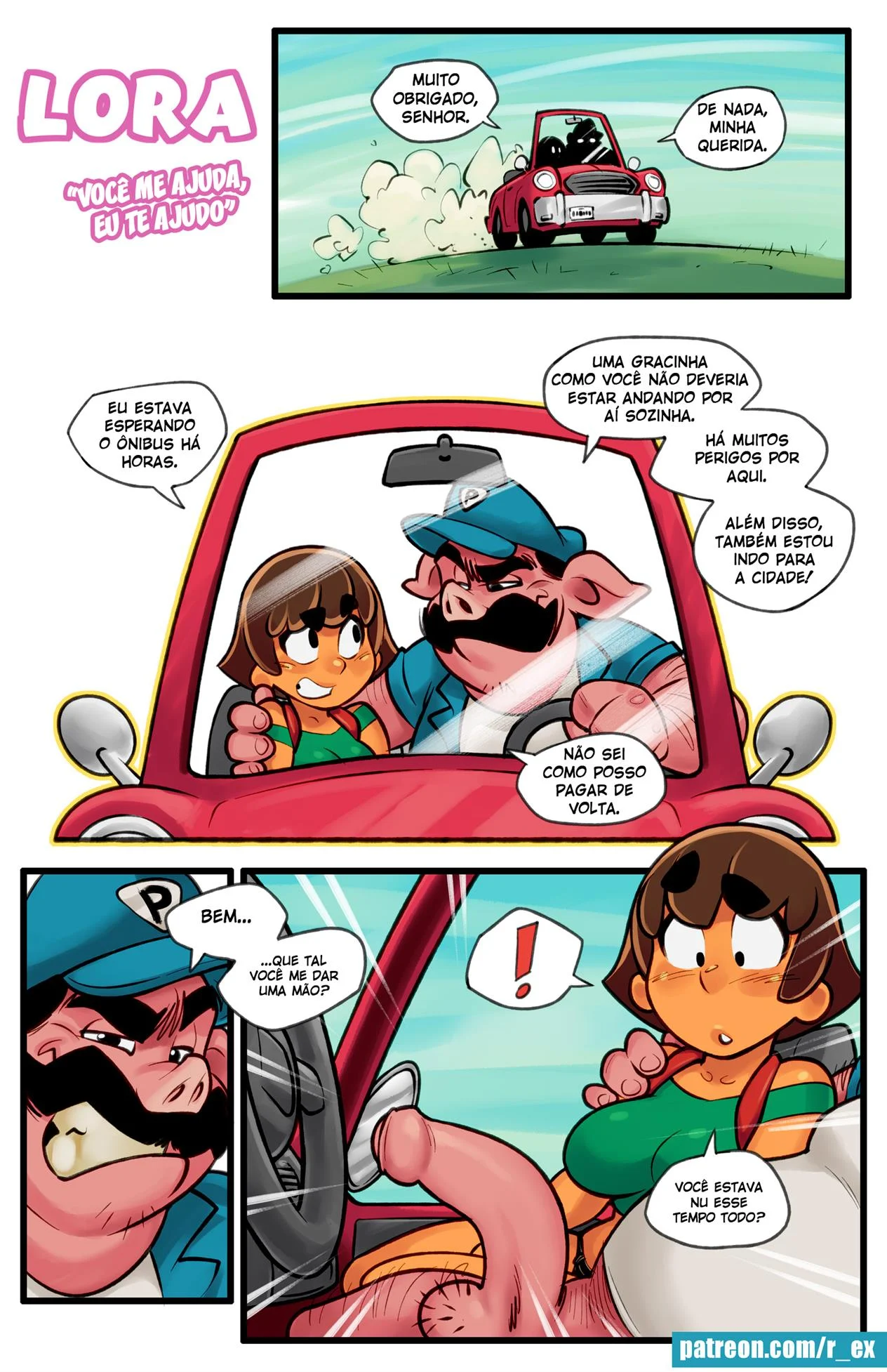 Dora a Aventureira Safada 2 &ndash; Bund&atilde;o &ndash; Quadrinho De Sexo Em PT-BR